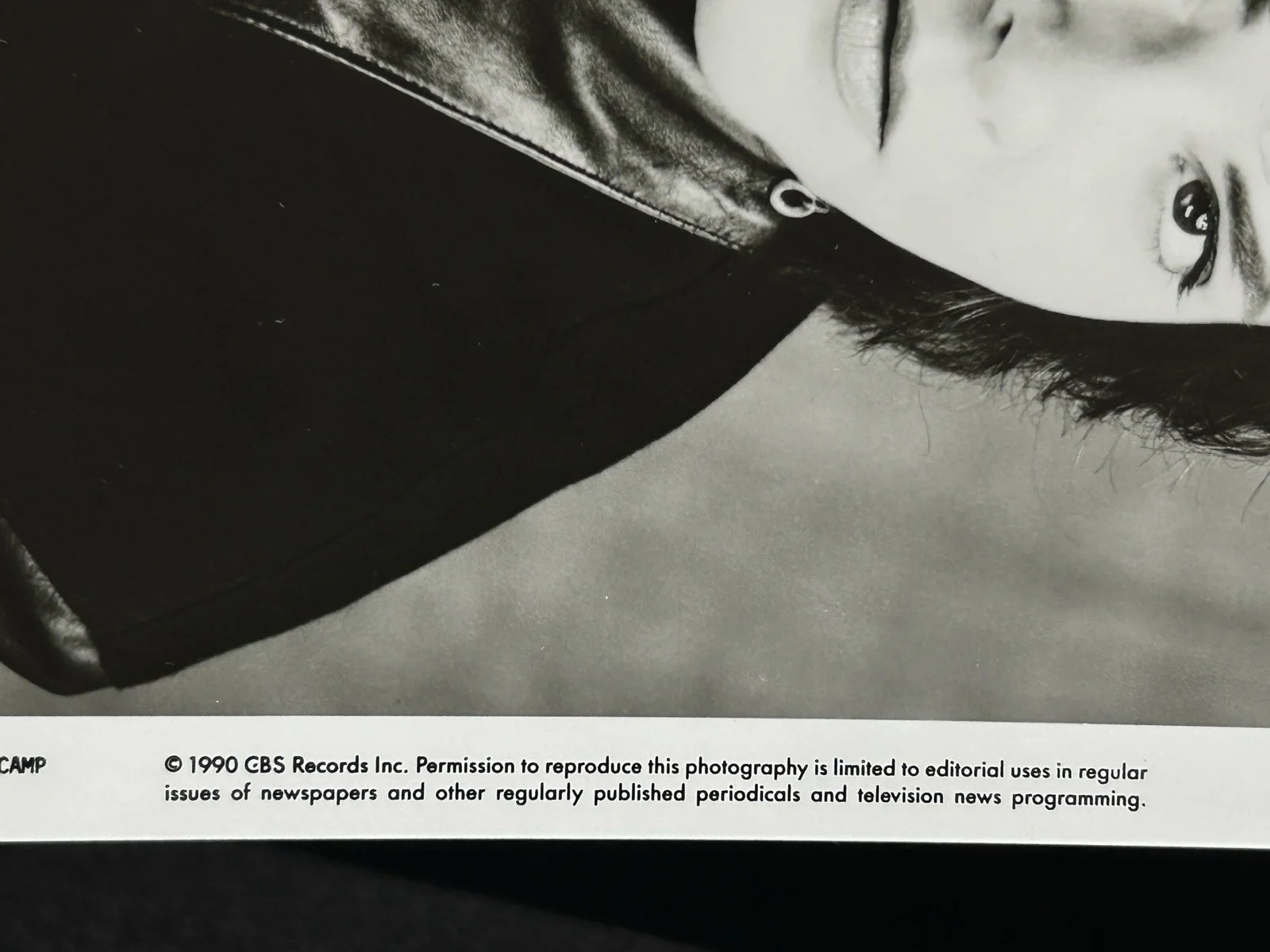 ROSANNE CASH SIGNED CBS 1990 PHOTO Original Autograph JSA COA Actress Composer, image 4