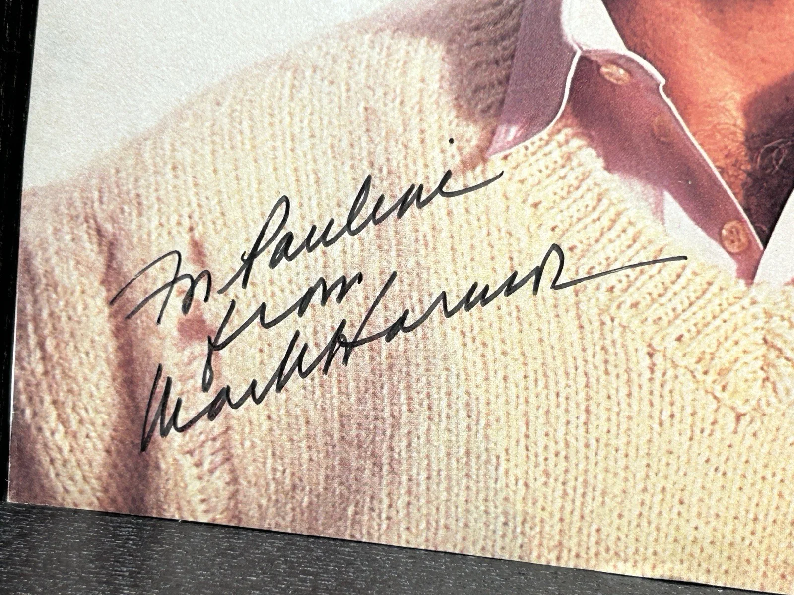 Mark Harmon — MARK HARMON SIGNED MAGAZINE PAGE & NOTE Original Autograph JSA COA Actor NCIS, image 3