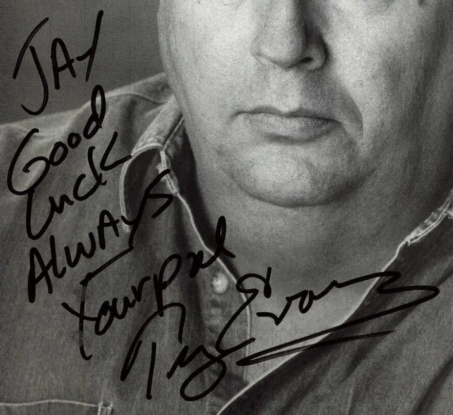 Troy Evans — Troy Evans Hand Signed Photo 8.5x11 Movie TV Actor ER & Bosch *P10c, изображение 2