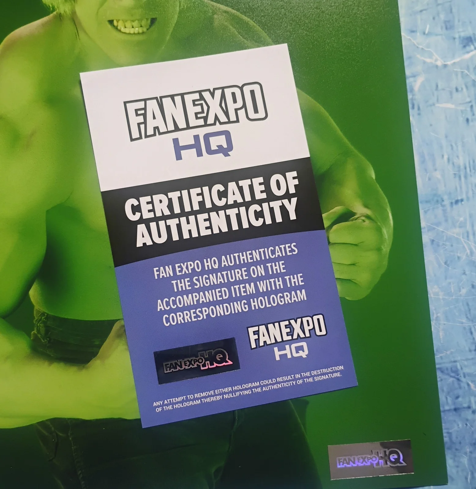 Lou Ferrigno Hand Signed Autograph 8x10 Photo COA The Hulk NO US TARIFFS, изображение 4