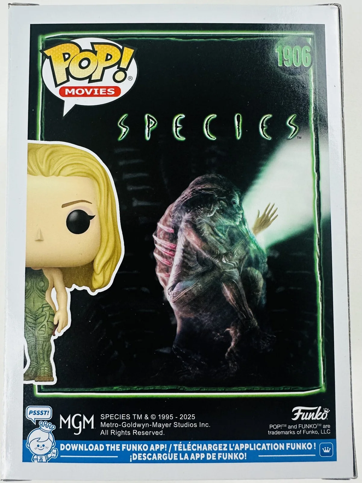 Natasha Henstridge — Natasha Henstridge Signed Sil Funko Pop 1906 Species Autograph BAS 892, image 4