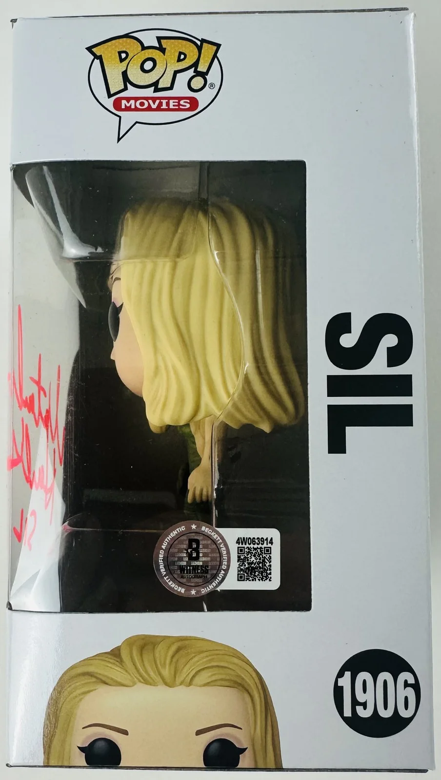 Natasha Henstridge — Natasha Henstridge Signed Sil Funko Pop 1906 Species Autograph BAS 914, изображение 2