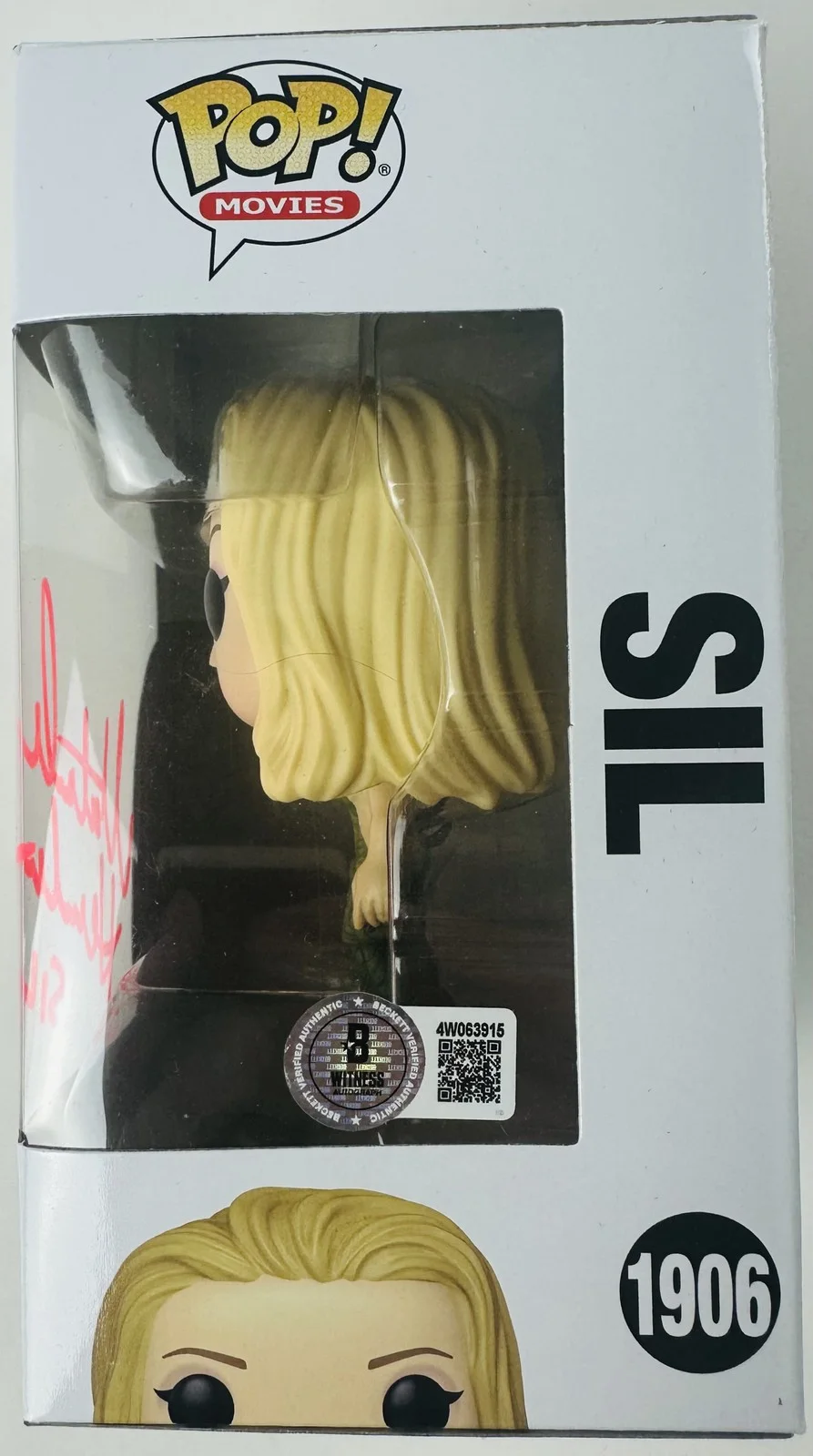 Natasha Henstridge — Natasha Henstridge Signed Sil Funko Pop 1906 Species Autograph BAS 915, изображение 2