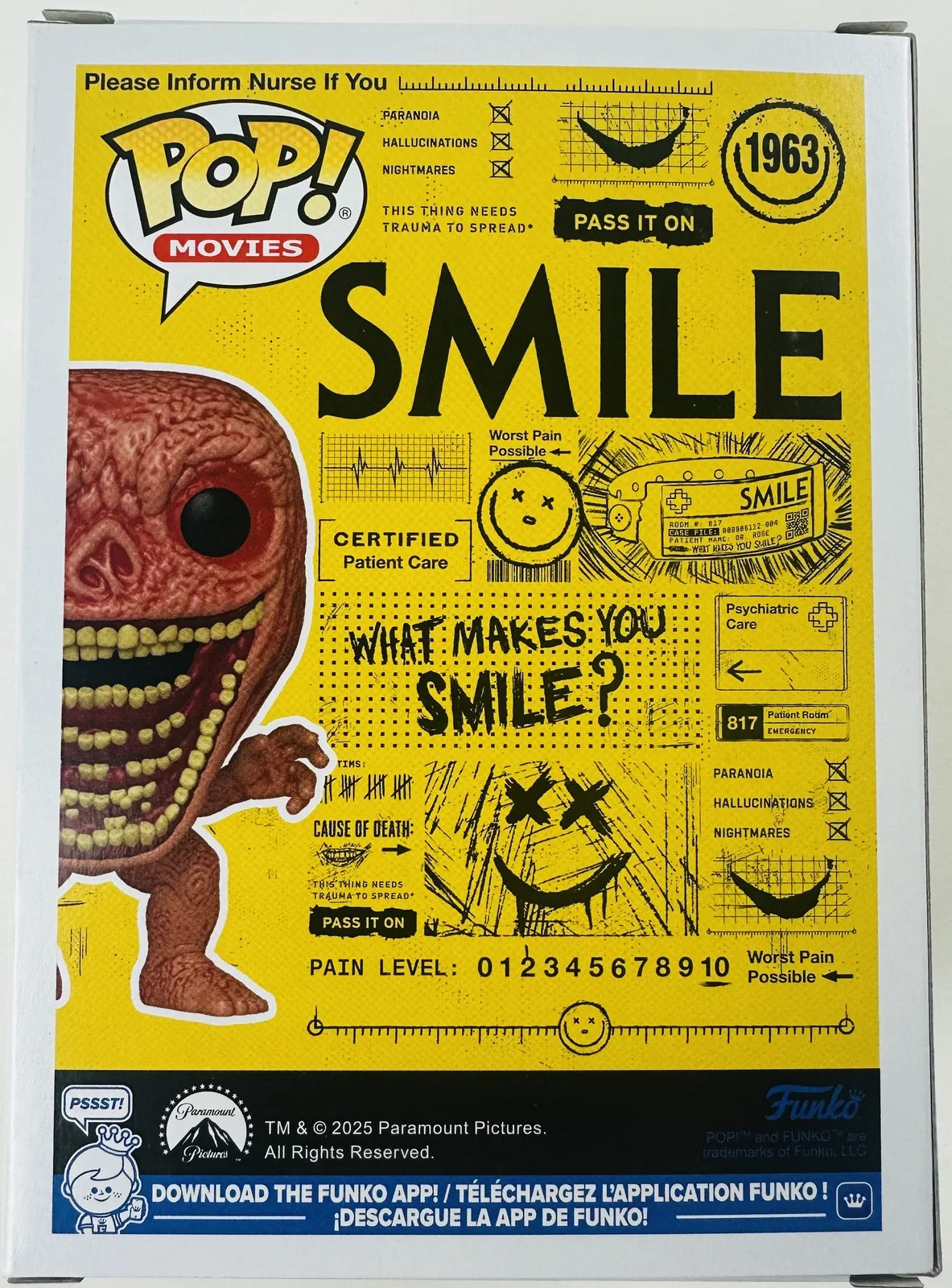 Marti Matulis — Marti Matulis signed Smile Entity Funko 1963 Horror Autograph BAS 478, image 4