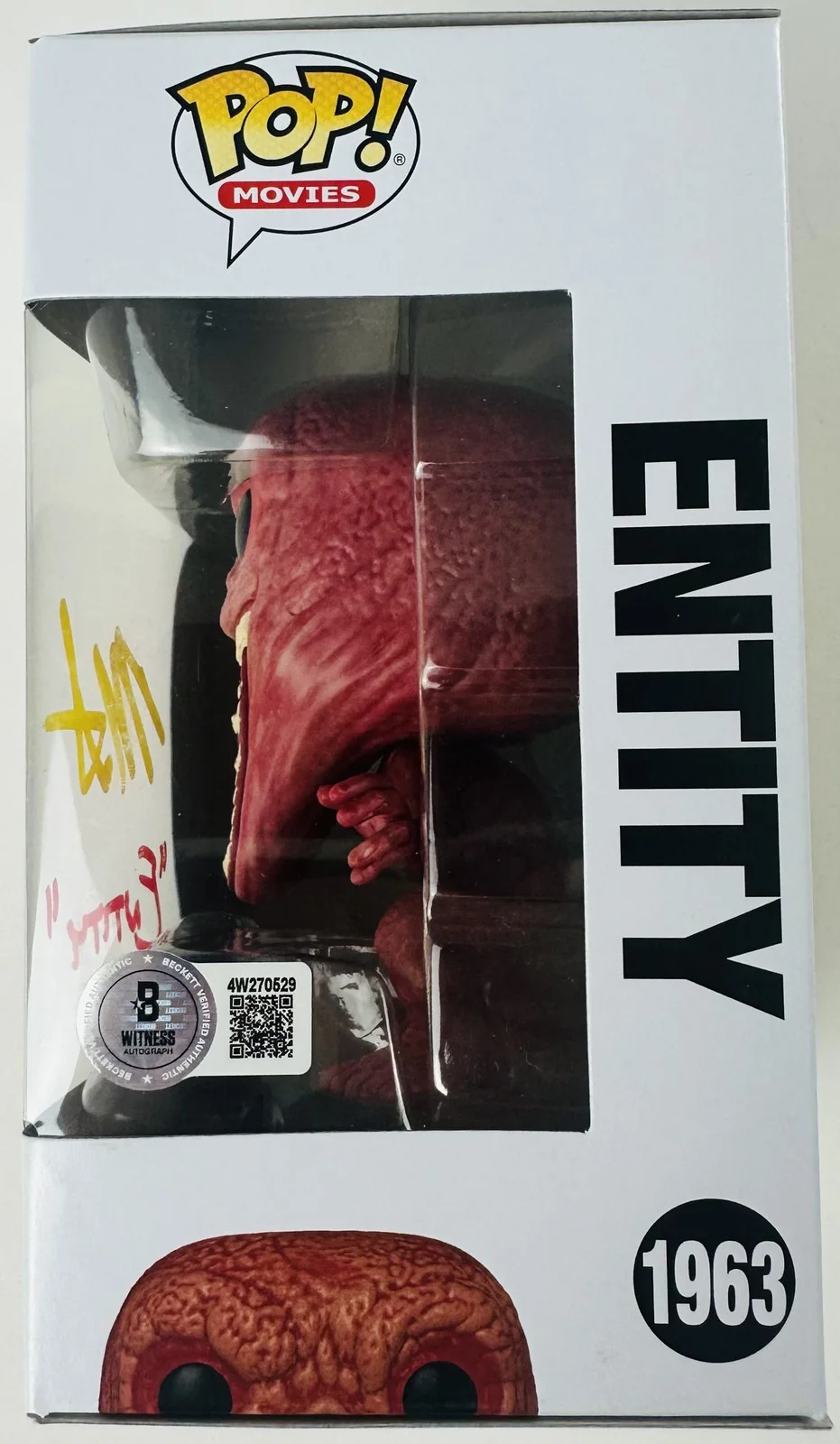 Marti Matulis — Marti Matulis signed Smile Entity Funko 1963 Horror Autograph BAS 529, image 2