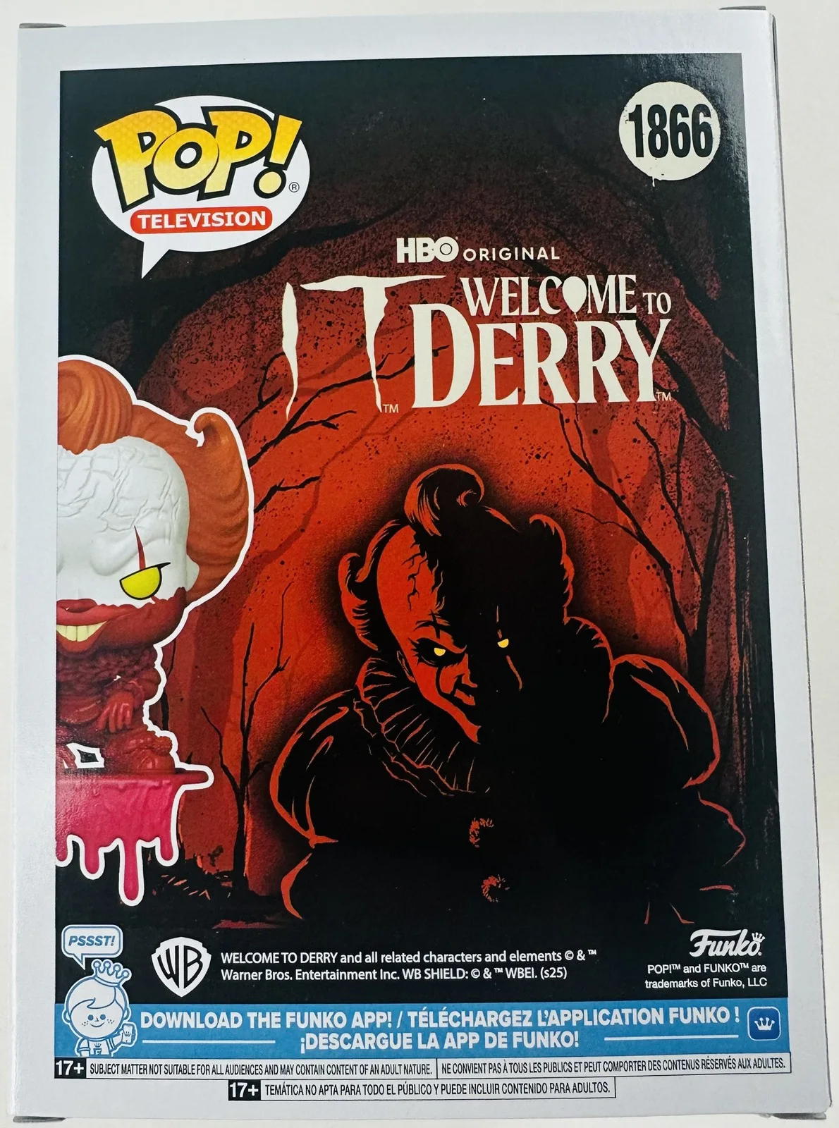 Dustin Faith — Dustin Faith Signed Blood Pennywise Funko 1866 Welcome to Derry Autograph BAS 27, изображение 4
