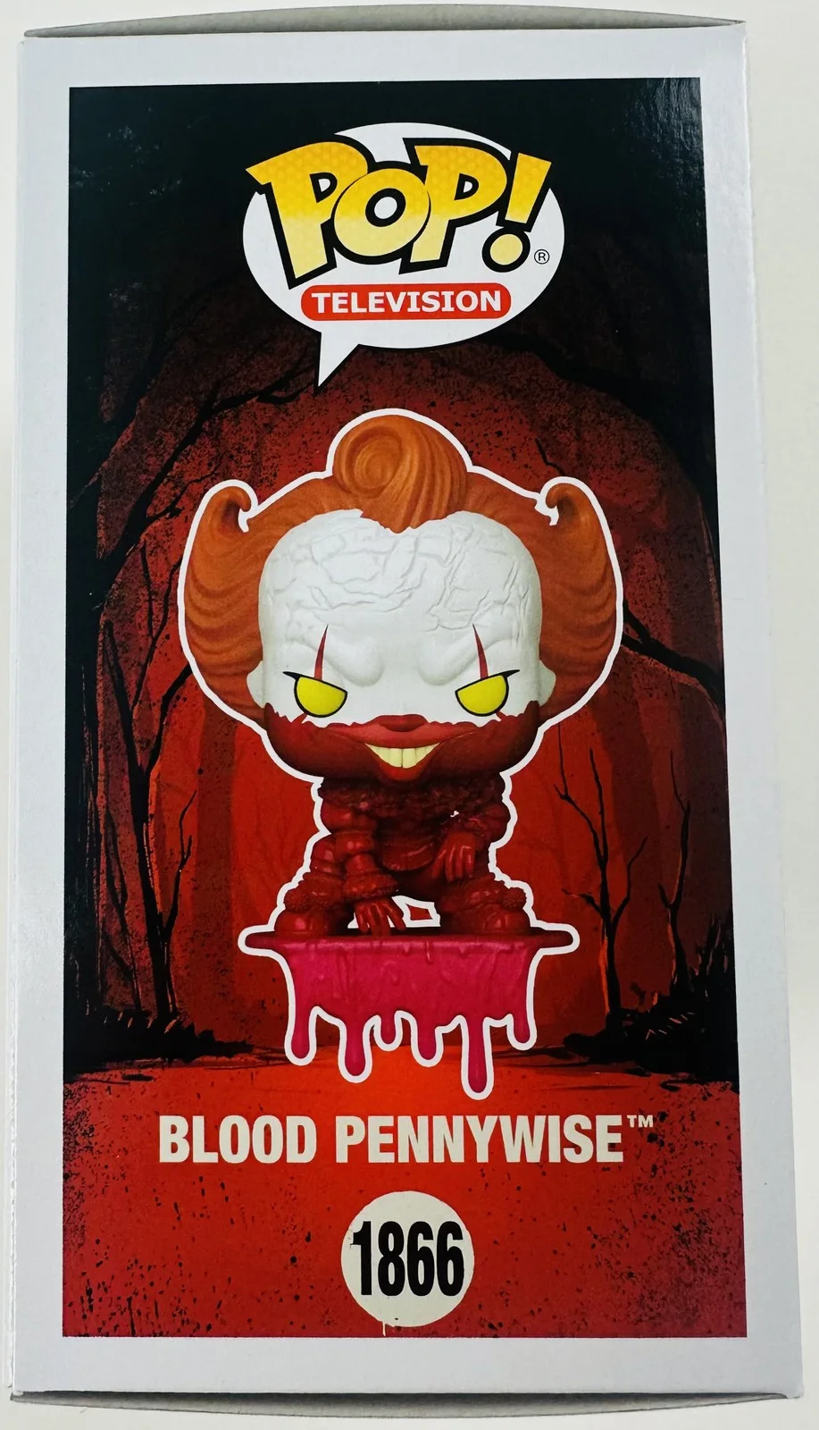 Dustin Faith — Dustin Faith Signed Blood Pennywise Funko 1866 Welcome to Derry Autograph BAS 27, изображение 5