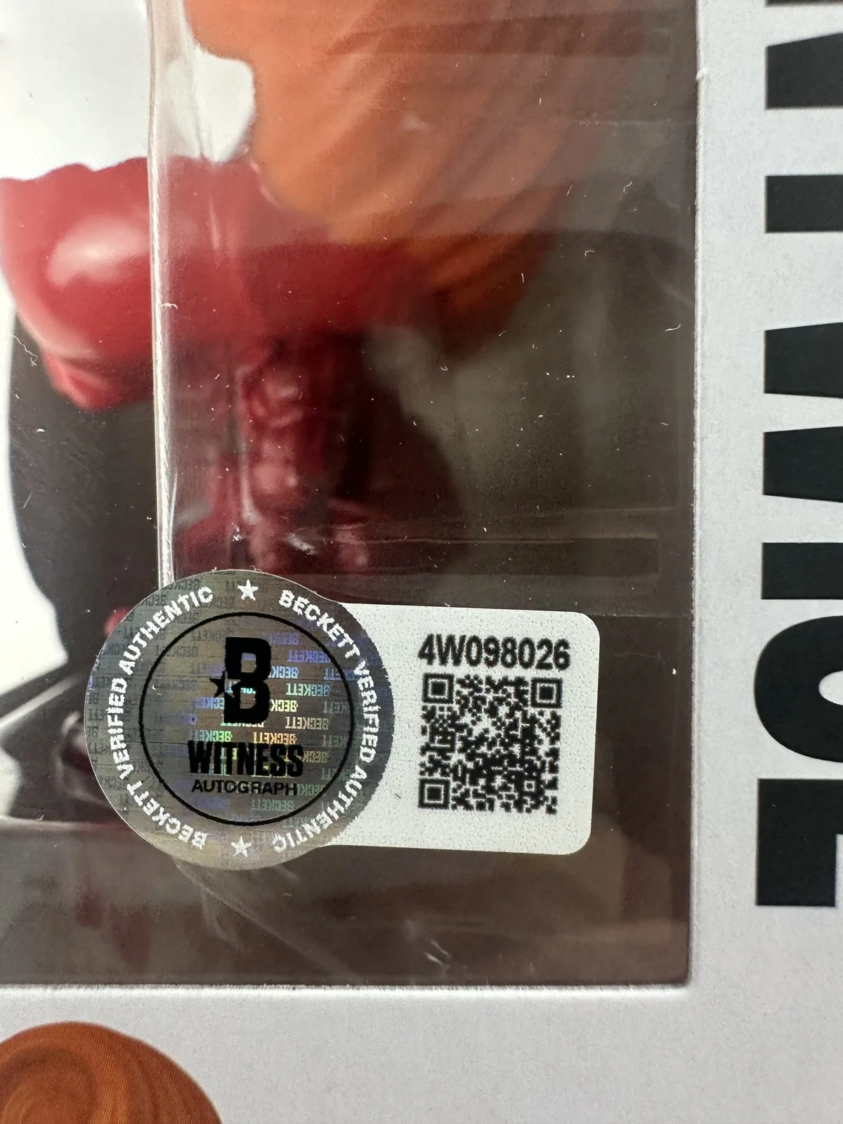 Dustin Faith — Dustin Faith Signed Blood Pennywise Funko 1866 Welcome to Derry Autograph BAS 26, изображение 3