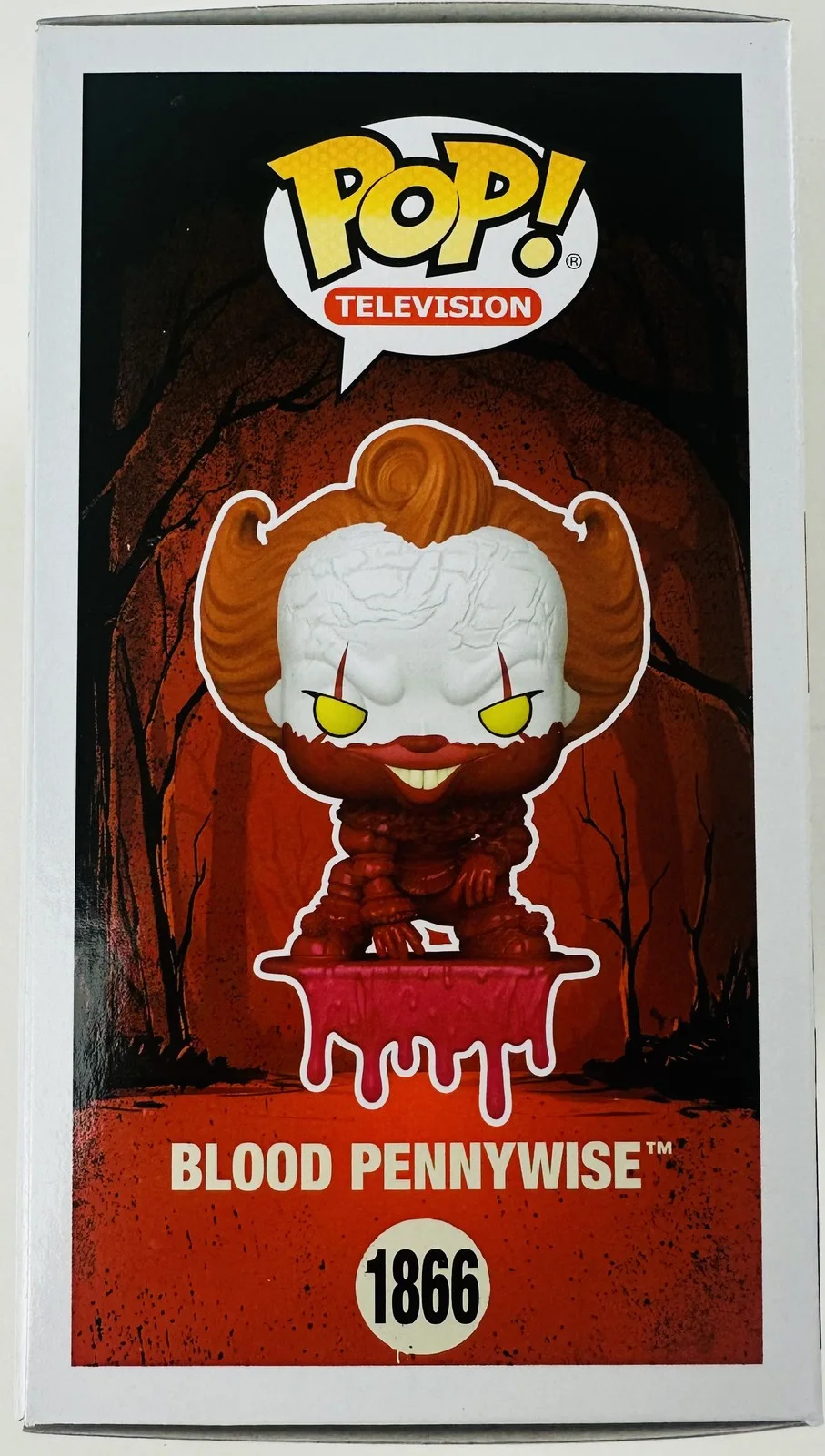Dustin Faith — Dustin Faith Signed Blood Pennywise Funko 1866 Welcome to Derry Autograph BAS 26, изображение 5