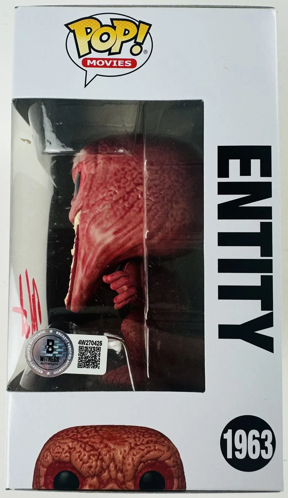 Marti Matulis — Marti Matulis signed Smile Entity Funko 1963 Horror Autograph BAS 425, изображение 2