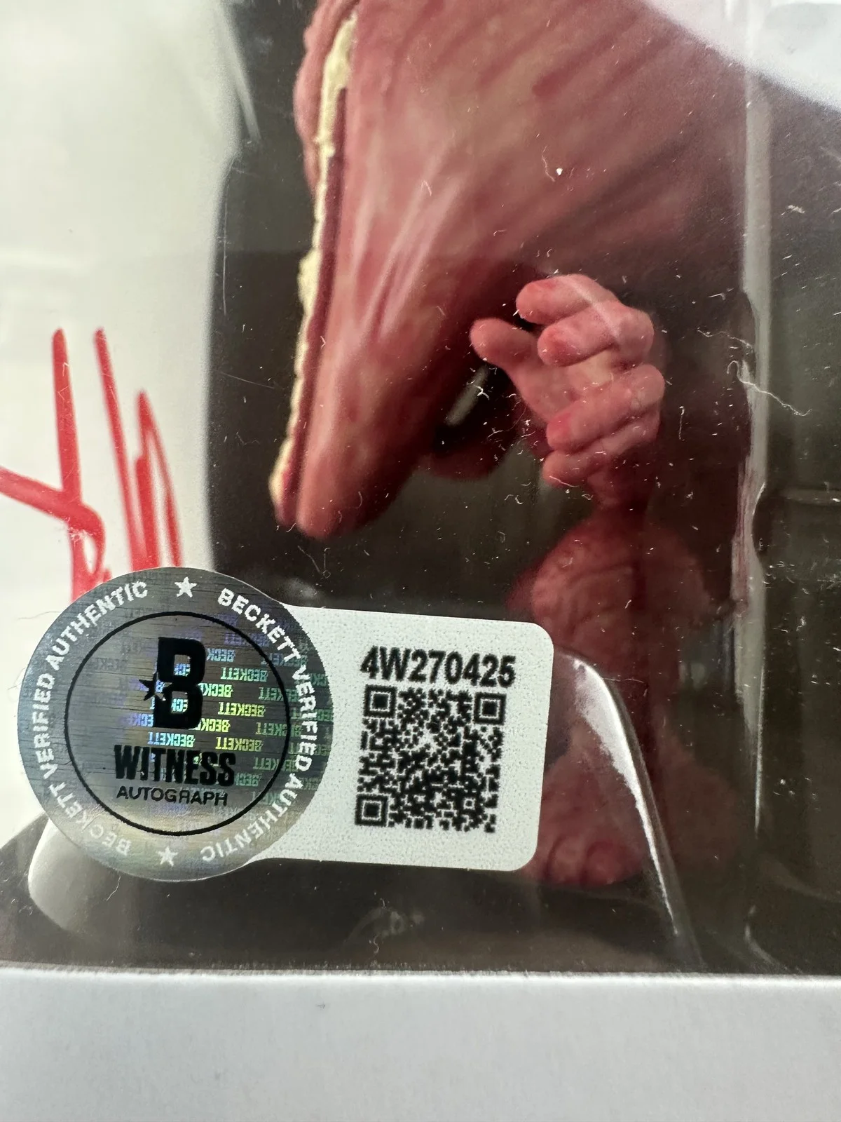 Marti Matulis — Marti Matulis signed Smile Entity Funko 1963 Horror Autograph BAS 425, изображение 3