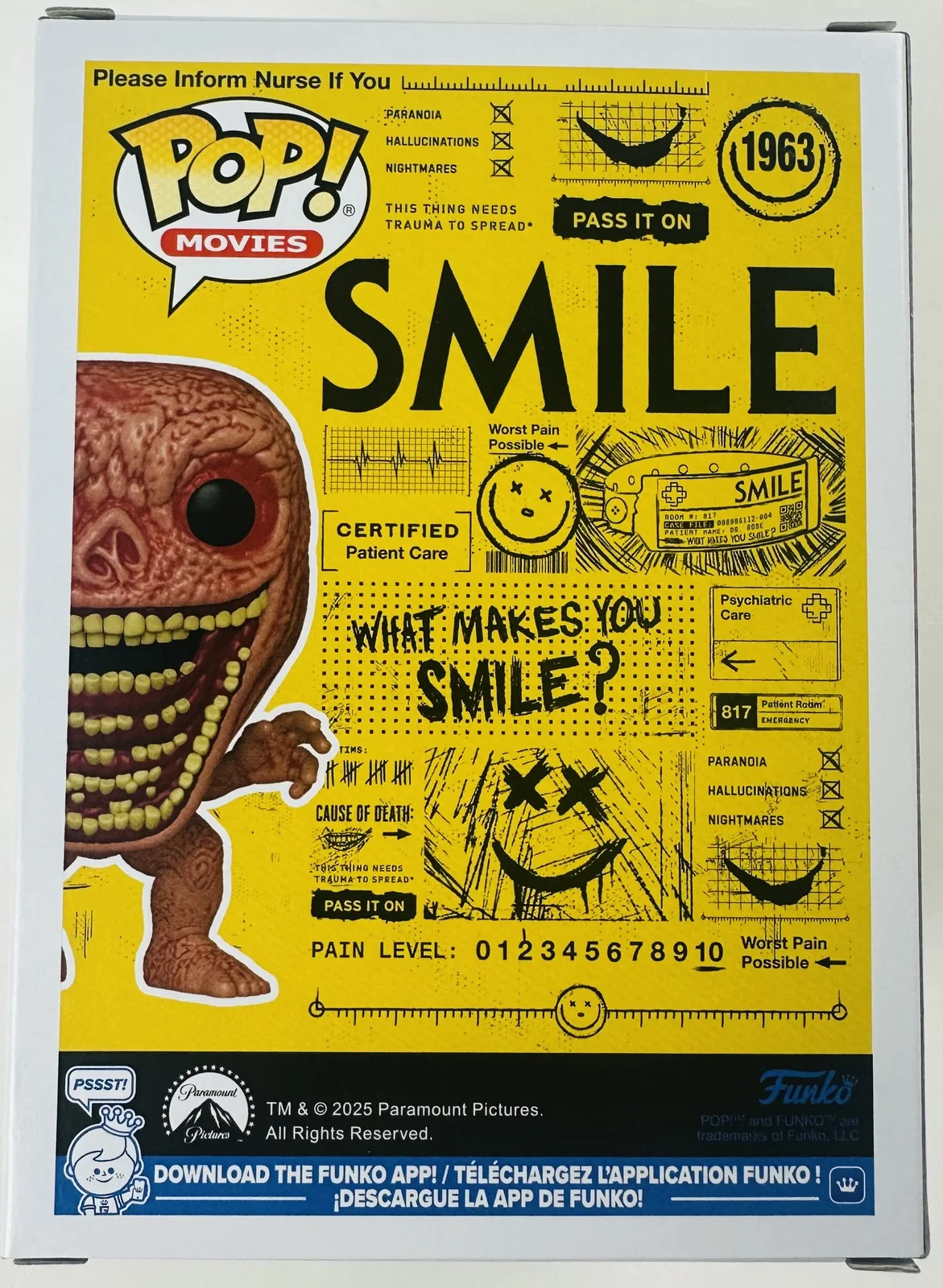 Marti Matulis — Marti Matulis signed Smile Entity Funko 1963 Horror Autograph BAS 425, изображение 4