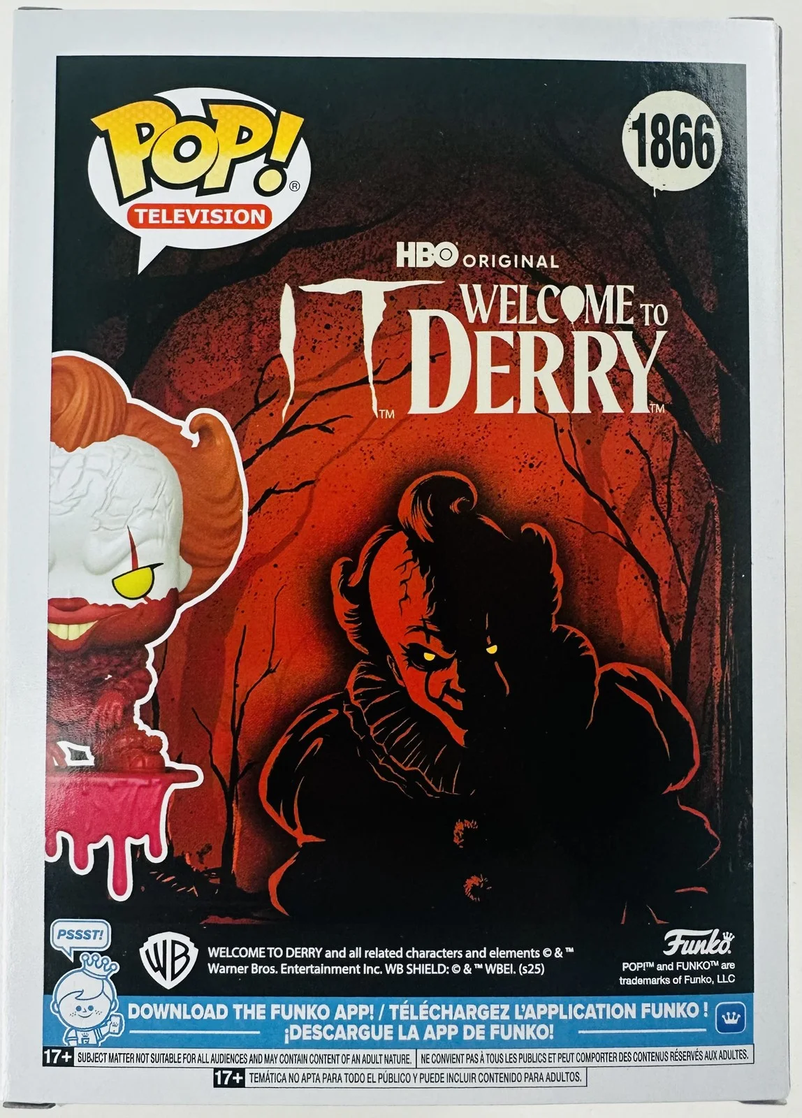 Dustin Faith — Dustin Faith Signed Blood Pennywise Funko 1866 Welcome to Derry Autograph BAS 24, изображение 4