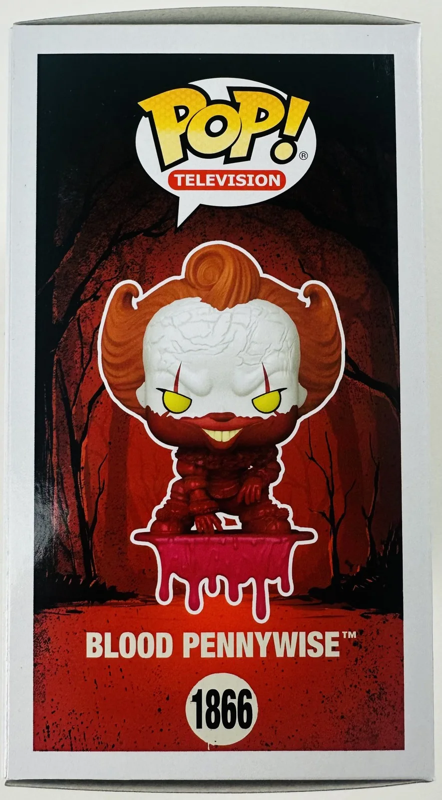 Dustin Faith — Dustin Faith Signed Blood Pennywise Funko 1866 Welcome to Derry Autograph BAS 24, изображение 5