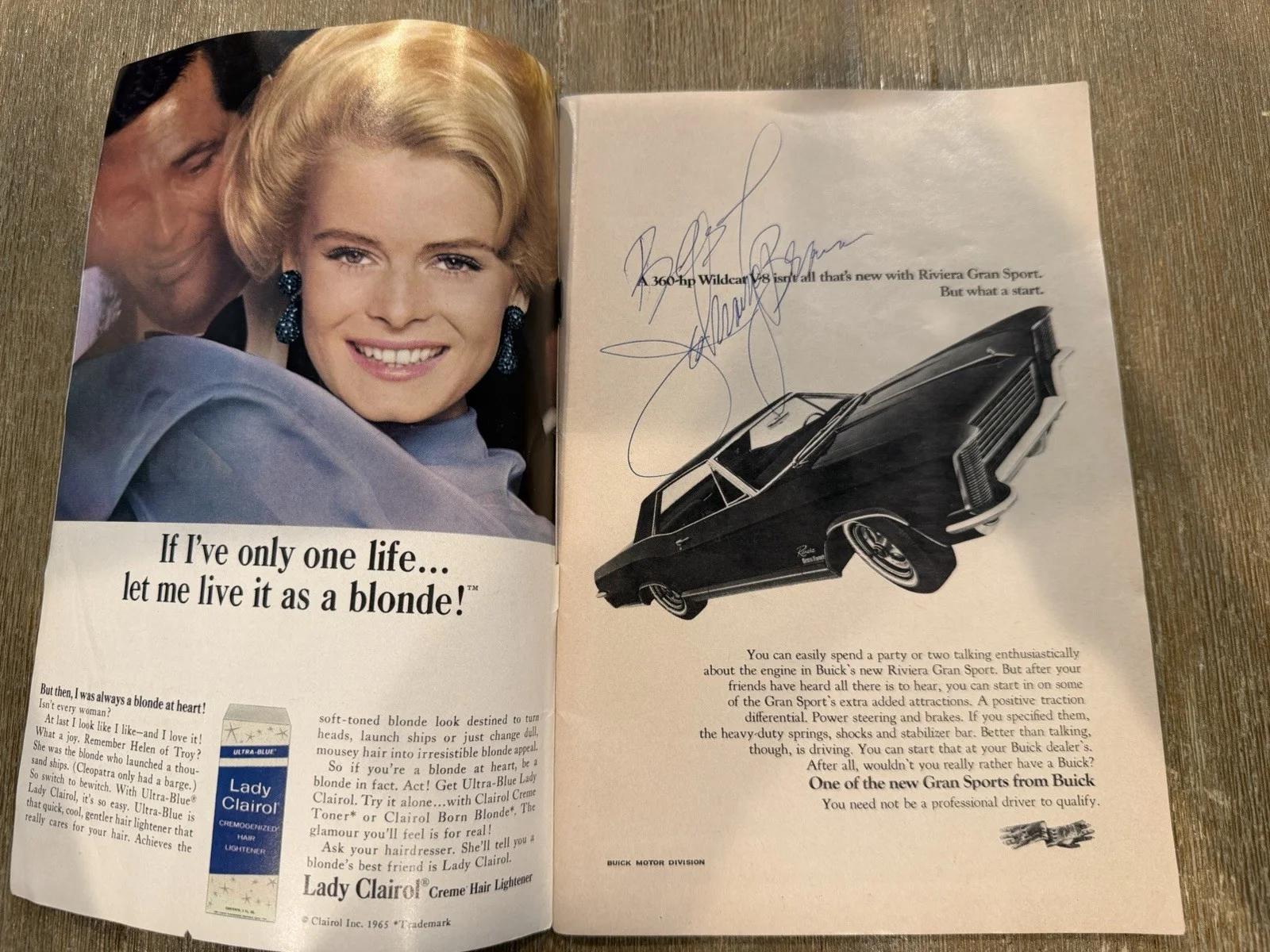SIGNED: Golden Boy Playbill Program signed by Sammy Davis Jr. and Johnny Brown, изображение 2