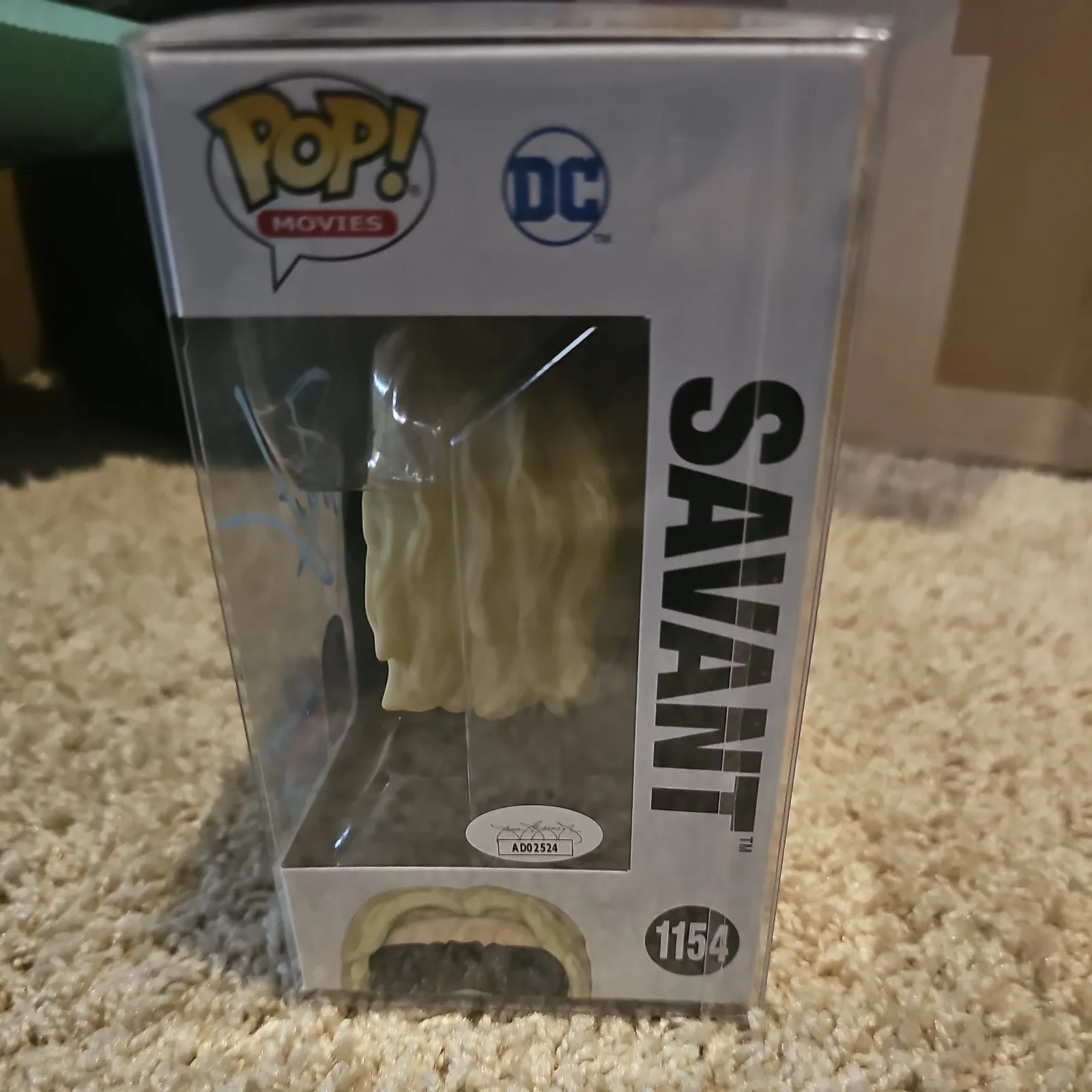 Michael Rooker — Michael Rooker Signed Funko Pop The Suicide Squad Savant #1154 (7bap 175 CT), изображение 2