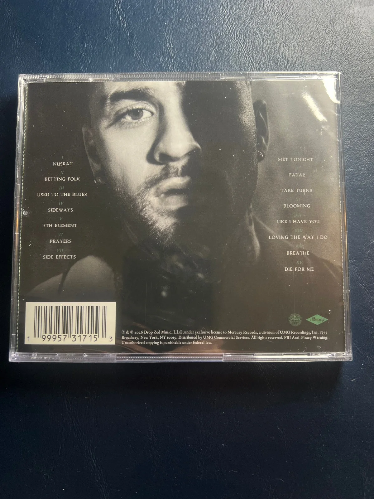 Zayn Malik 2026 Konnakol Signed CD in Hand - Ships Same Day !!!, image 4