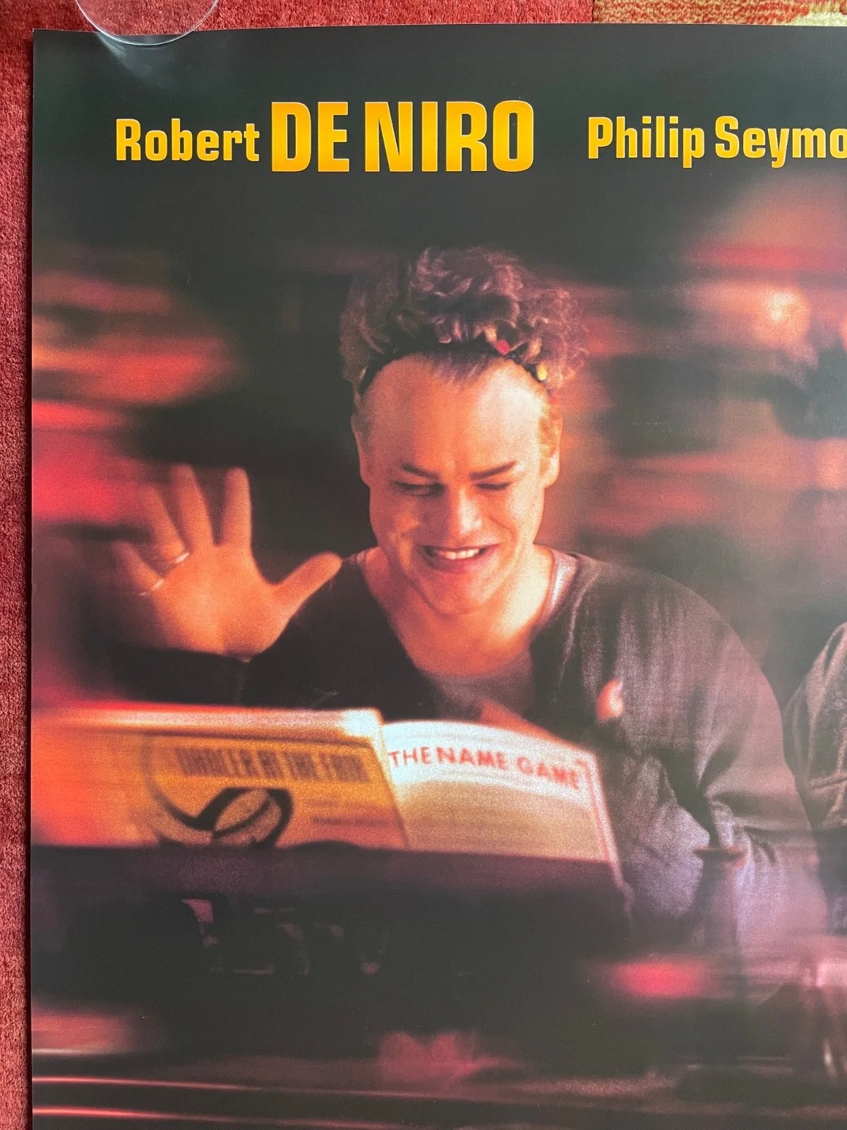 FLAWLESS (1999) Original UK One Sheet Movie Poster Robert De Niro, image 2