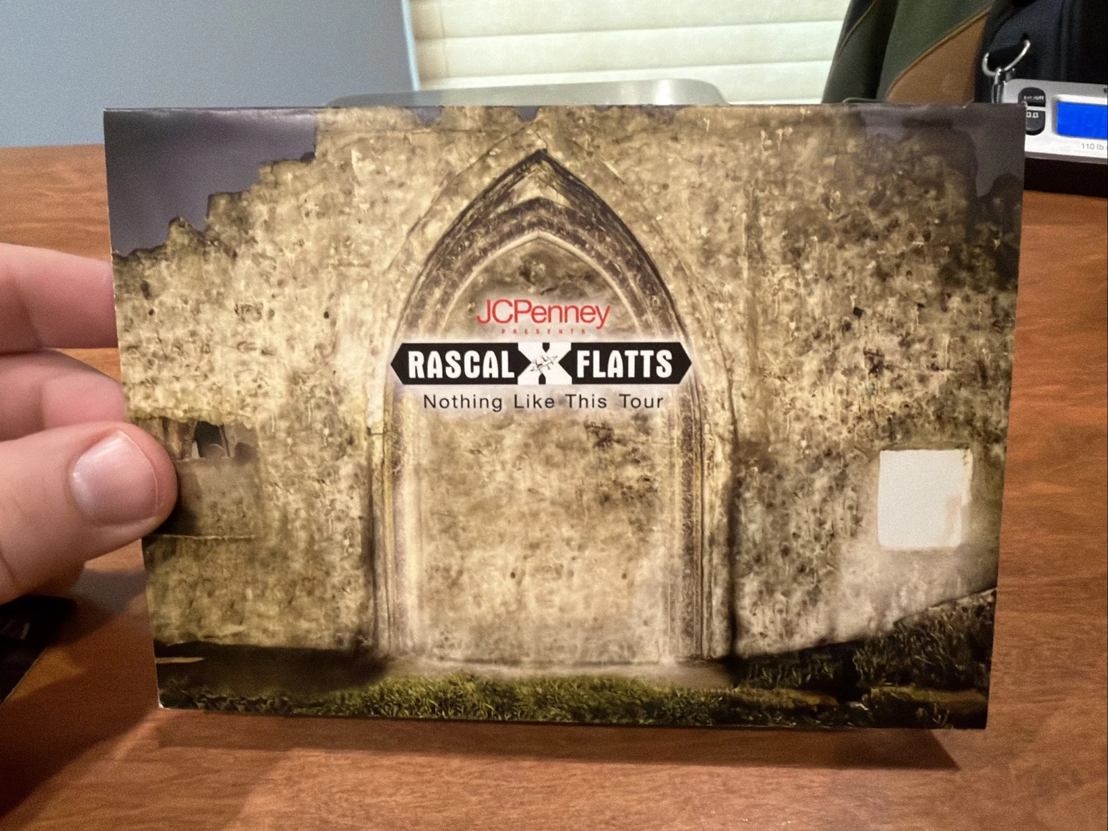 Rascal Flatts Signed Nothing Like This Tour Thank You Card 10 Years JC Penney, image 3