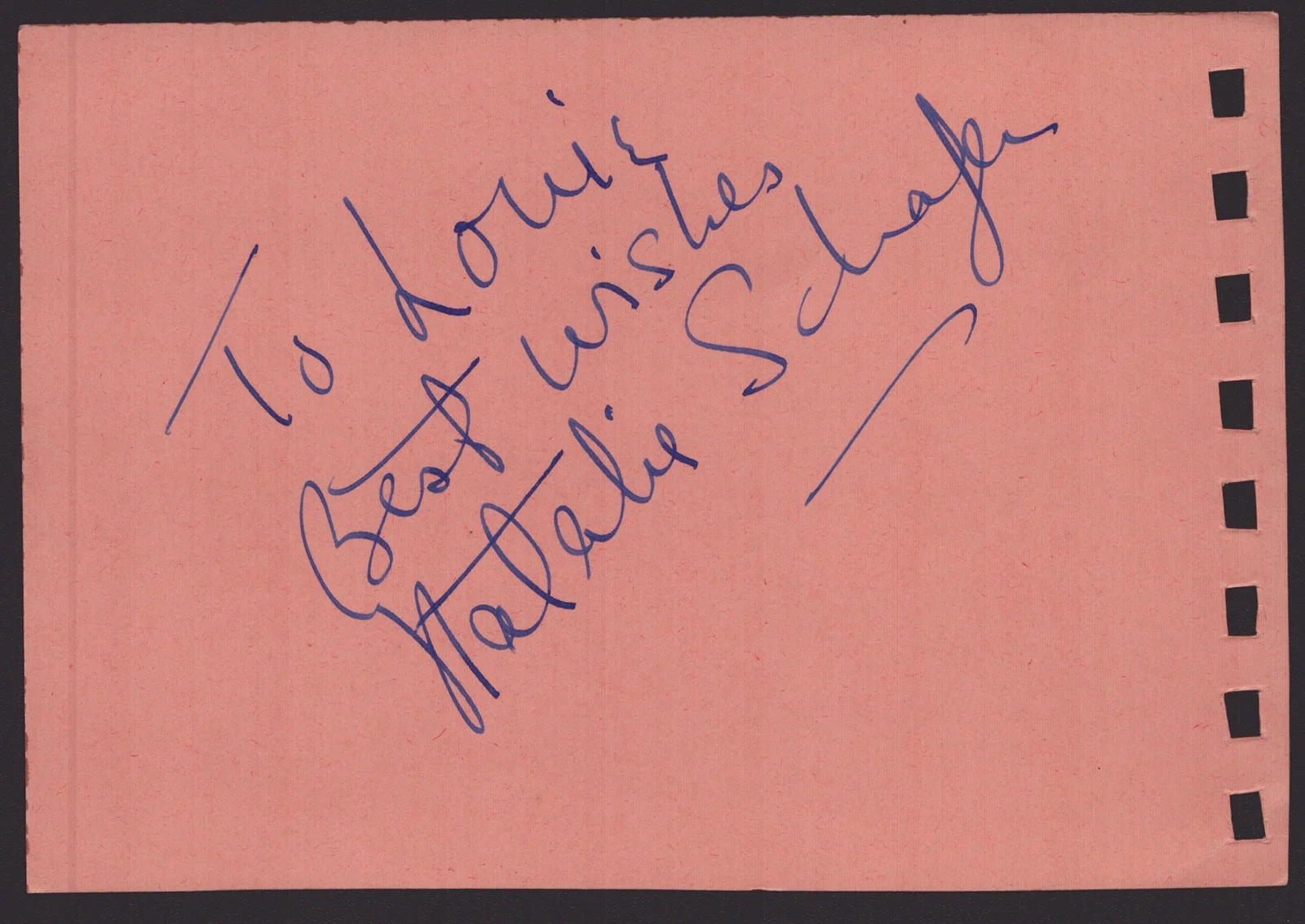 Stan Kenton, Natalie Schafer — STAN KENTON - AUTOGRAPH NOTE SIGNED CO-SIGNED BY: NATALIE SCHAFER, image 2