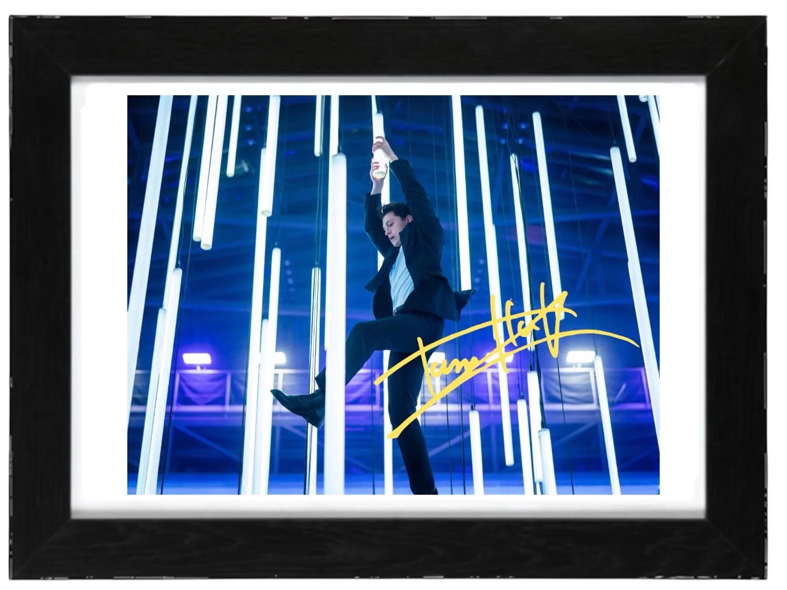 Tom Holland Signed Autograph PHOTO Pre Print Film 6x4/A4/A4 Framed Spiderman, изображение 3