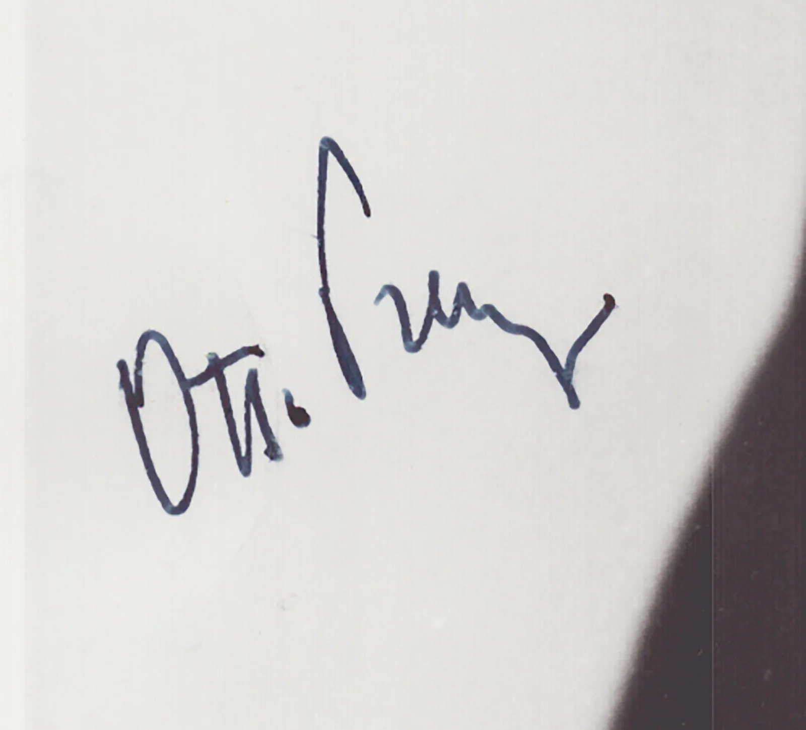Otto Preminger — OTTO PREMINGER - AUTOGRAPHED SIGNED PHOTOGRAPH, image 2