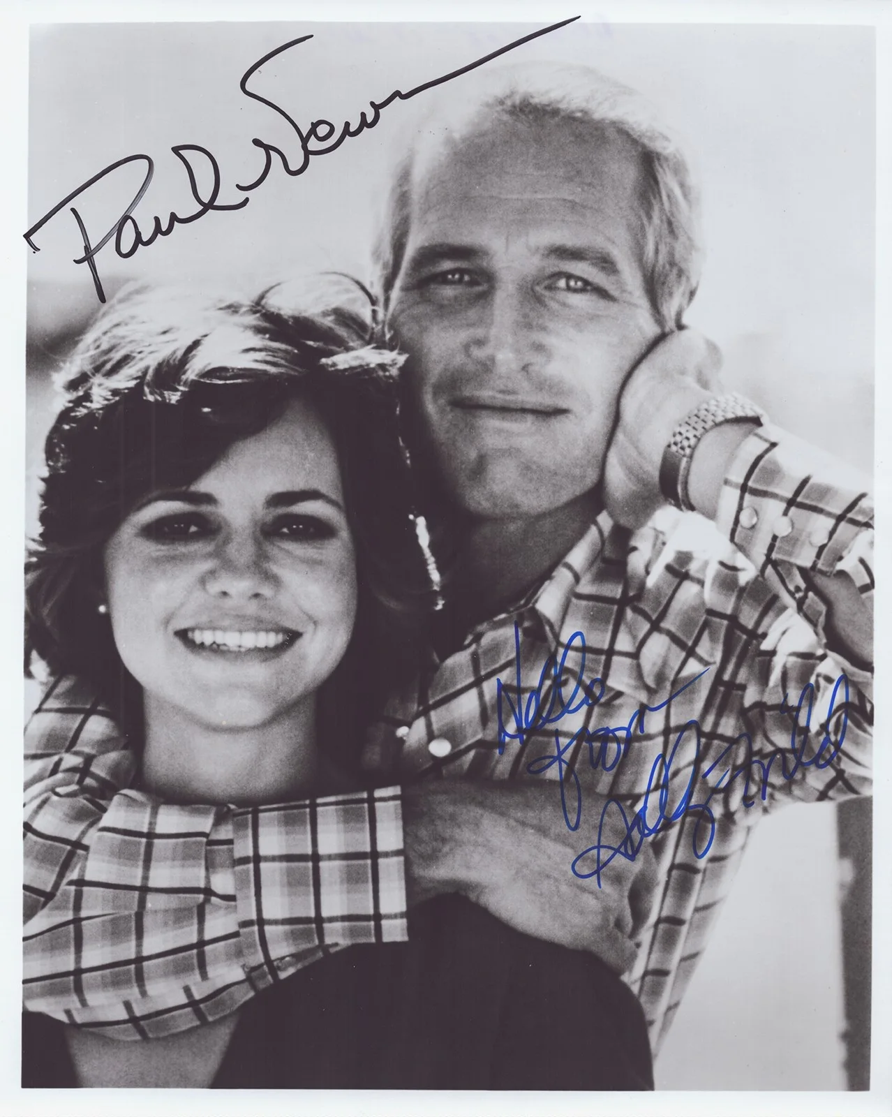 Sally Field, Paul Newman — ABSENCE OF MALICE MOVIE CAST - AUTOGRAPHED SIGNED PHOTOGRAPH WITH CO-SIGNERS