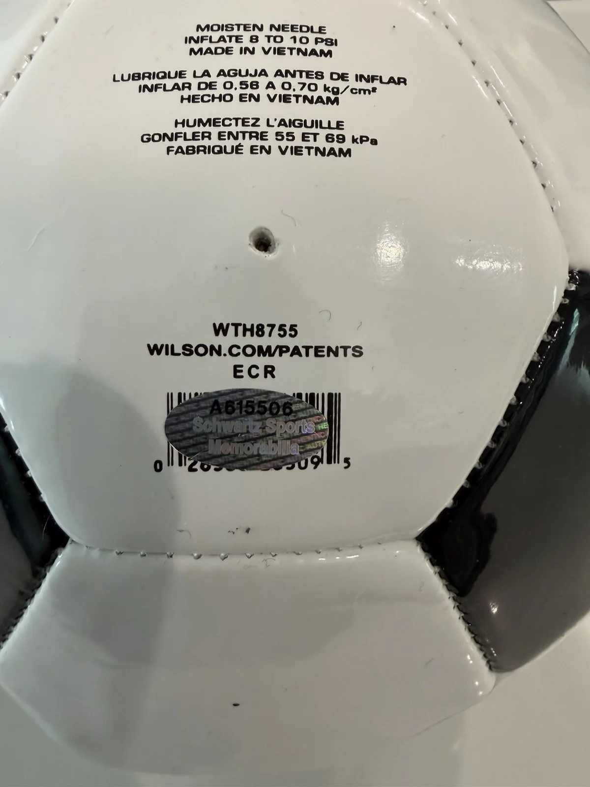 Brett Goldstein — Brett Goldstein (Roy Kent) Signed Wilson Sz-5 Soccer Ball (Ted Lasso) SS COA 🔥, изображение 3