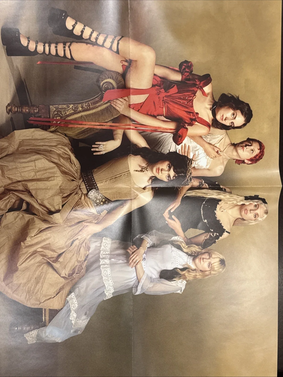 LAST DINNER PARTY SIGNED 'PRELUDE TO ECSTACY' VINYL RECORD Free Poster Autograph, image 4