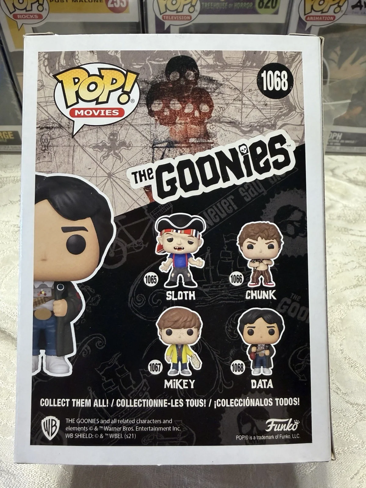 Ke Huy Quan Signed “Data” GOONIES Funko #1068, image 4