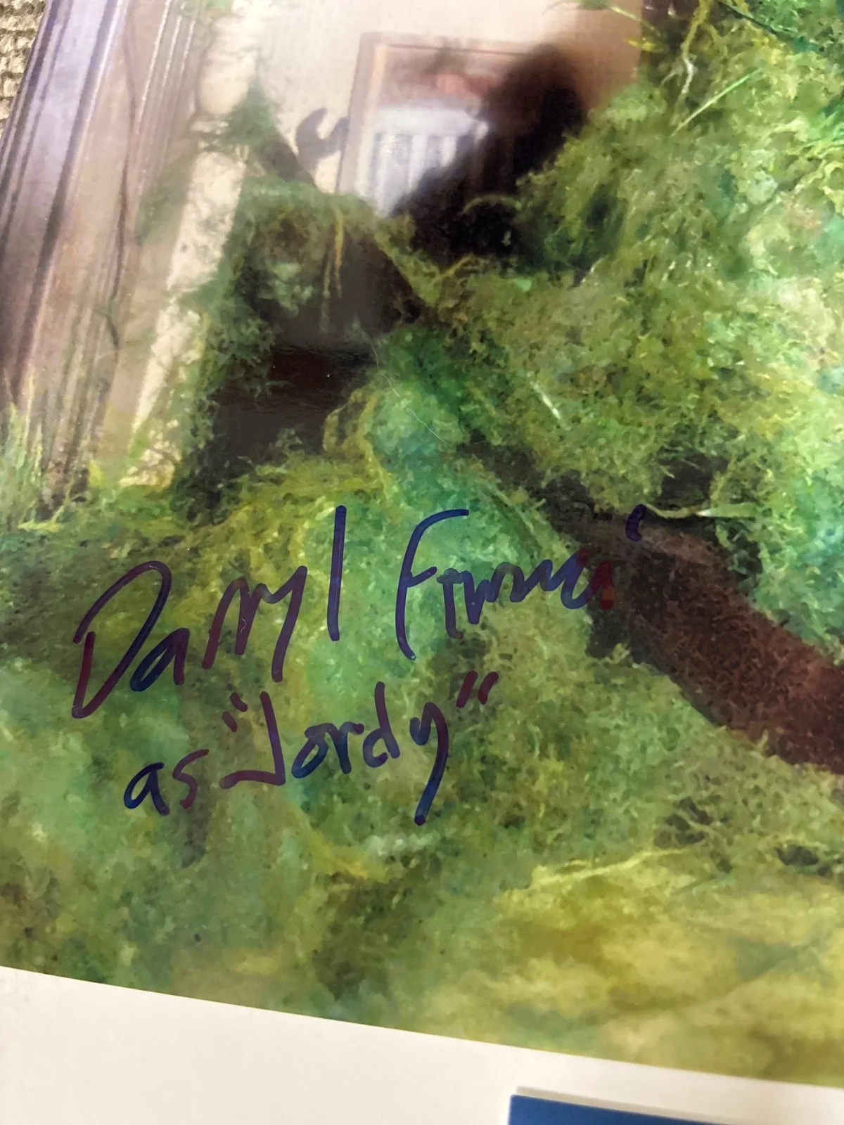 Darryl Ferrucci — Darryl Ferrucci signed 8x10 Photo Plant Jordy Creepshow Beckett Authentication, изображение 2