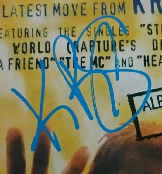 KRS ONE ICON LEGEND RAP G.O.A.T SIGNED AUTOGRAPH 8X10 PHOTO WELCOME TO MY WORLD, изображение 2