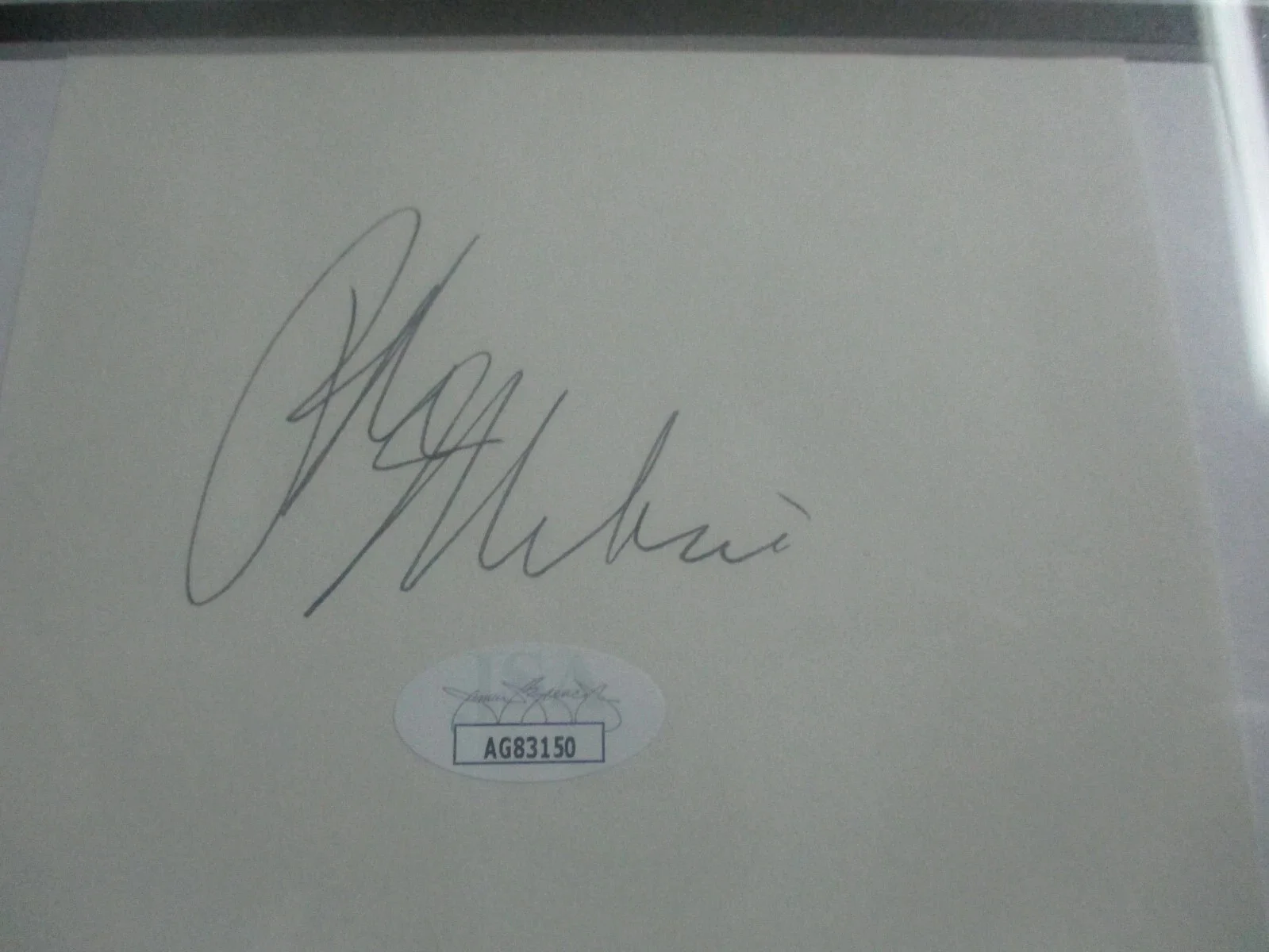 RALPH MACCHIO — RALPH MACCHIO THE KARATE KID SIGNED/AUTOGRAPHED 11X14 MATTE CUT FRAMED JSA CERT, image 3