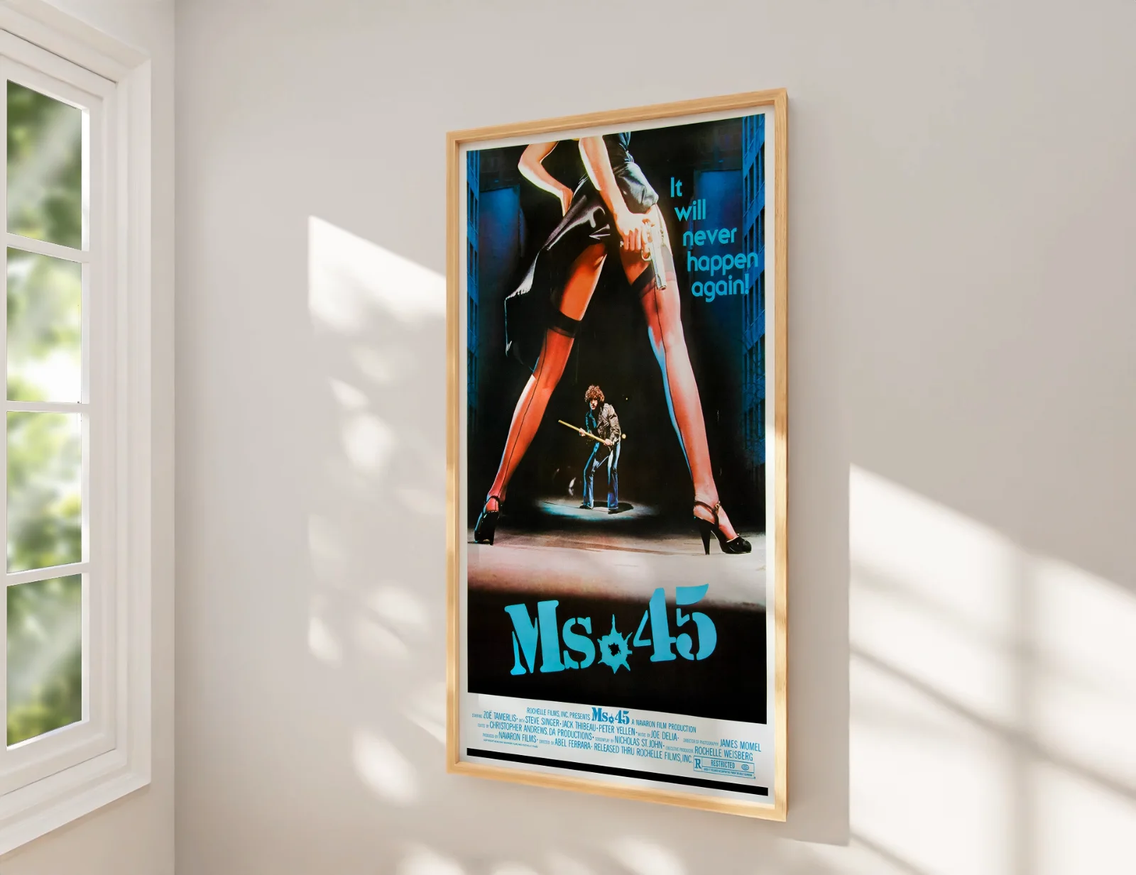 Ms .45 - 1981 Exploitation Crime Film Restored 27.2" x 41" US One Sheet Poster, image 2