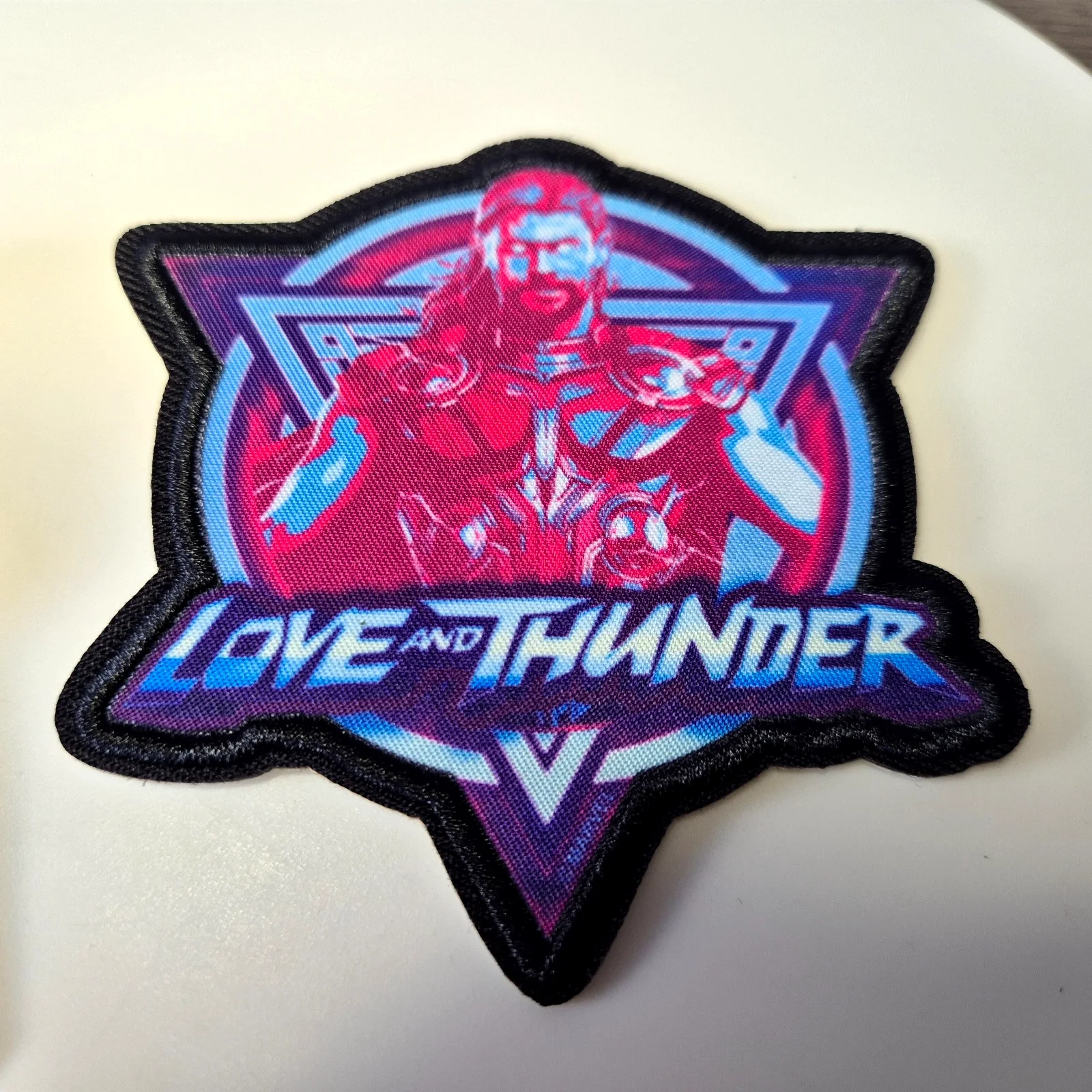 Marvel Thor Love And Thunder Keyring & Patch Set Rare Press Kit Collectors Promo, image 3