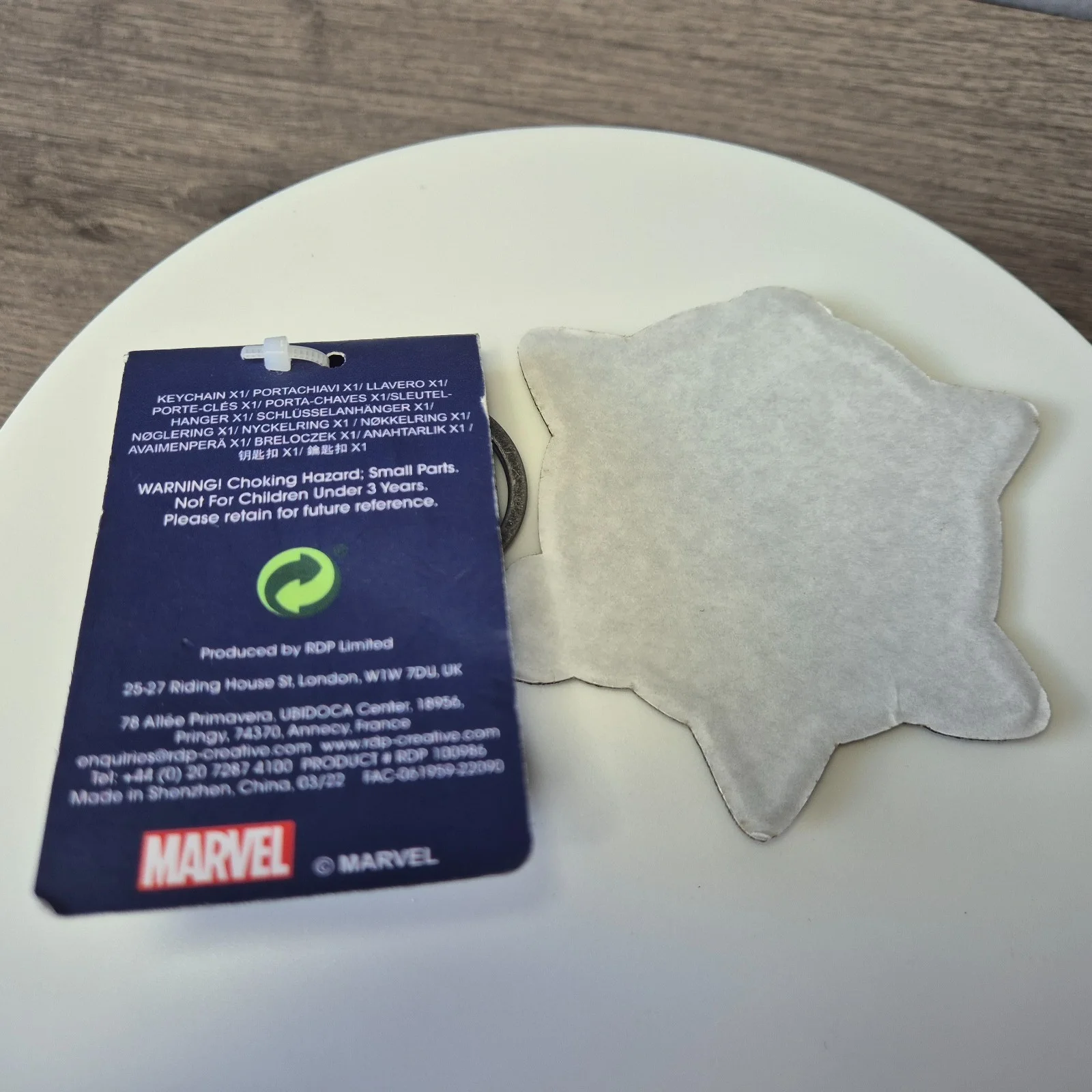 Marvel Thor Love And Thunder Keyring & Patch Set Rare Press Kit Collectors Promo, image 4
