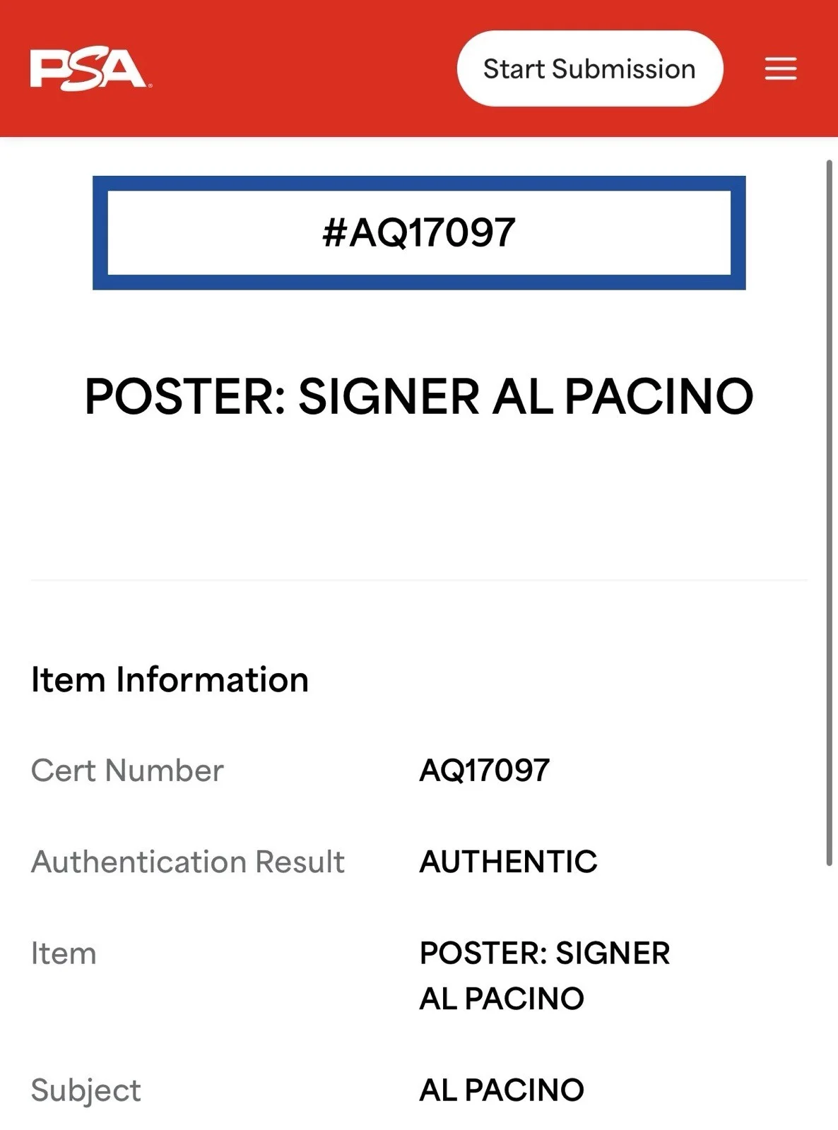 Al Pacino — Al Pacino Autograph Signed 24x36 Tony Montana Scarface Movie Poster Reprint PSA, изображение 4