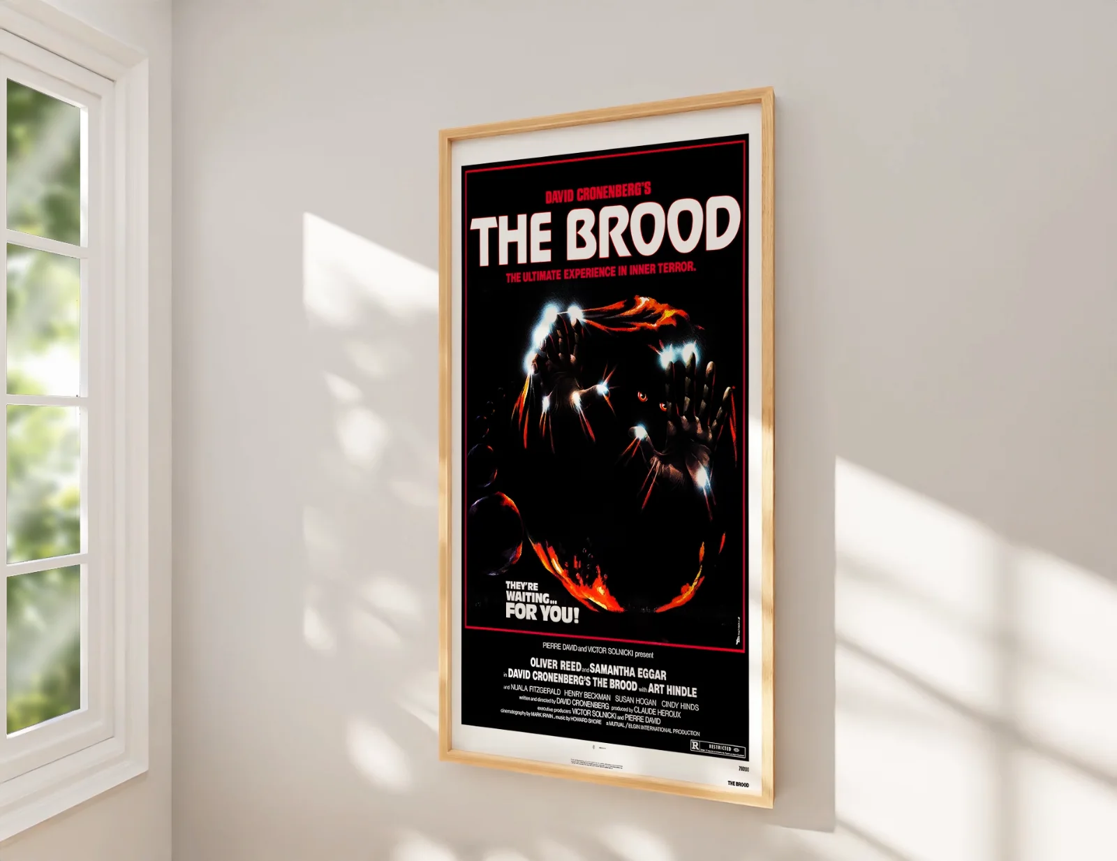 The Brood - 1979 Horror Sci-Fi Restored 27.2" x 41" US One Sheet Poster, image 2