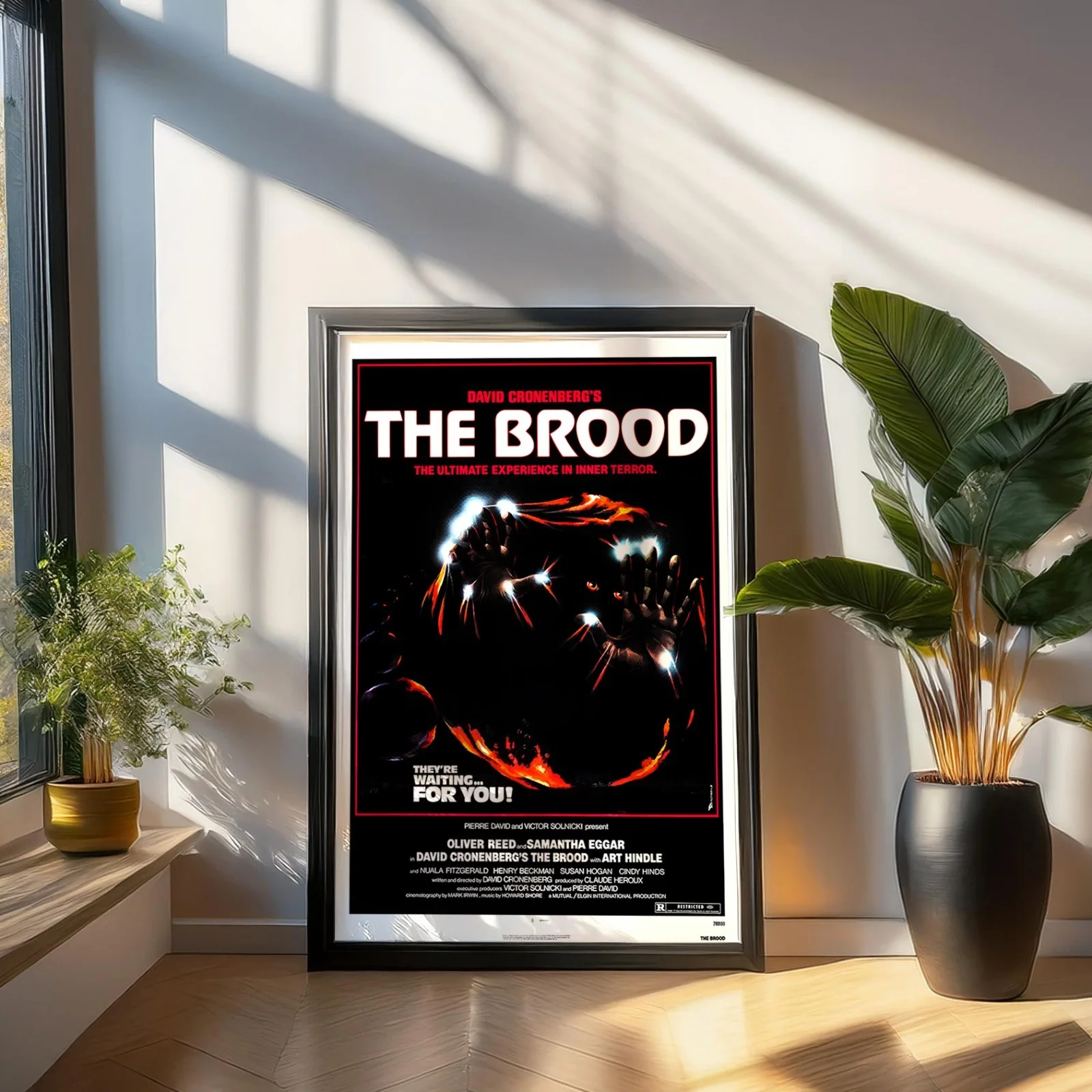 The Brood - 1979 Horror Sci-Fi Restored 27.2" x 41" US One Sheet Poster, image 3