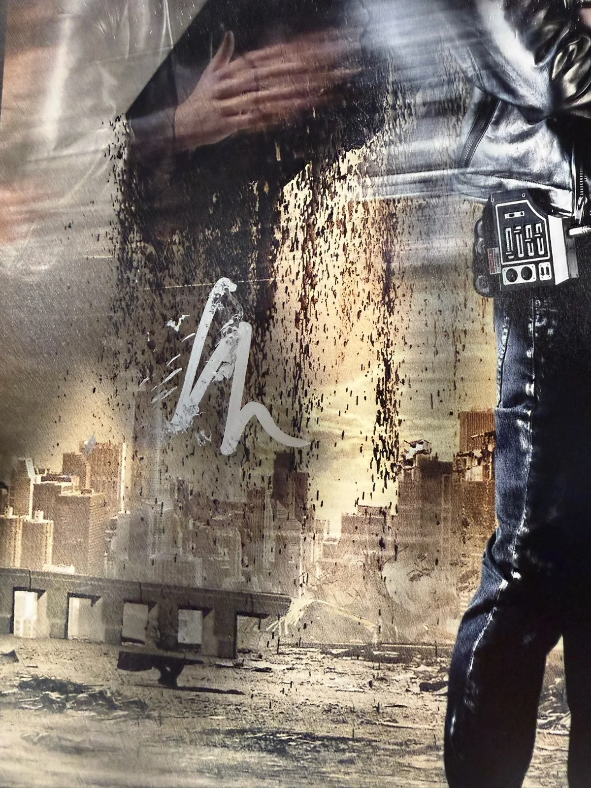 EVAN PETERS SIGNED QUICKSILVER 11X17 PHOTO X-MEN APOCALPYSE AUTO BECKETT BAS COA, изображение 2