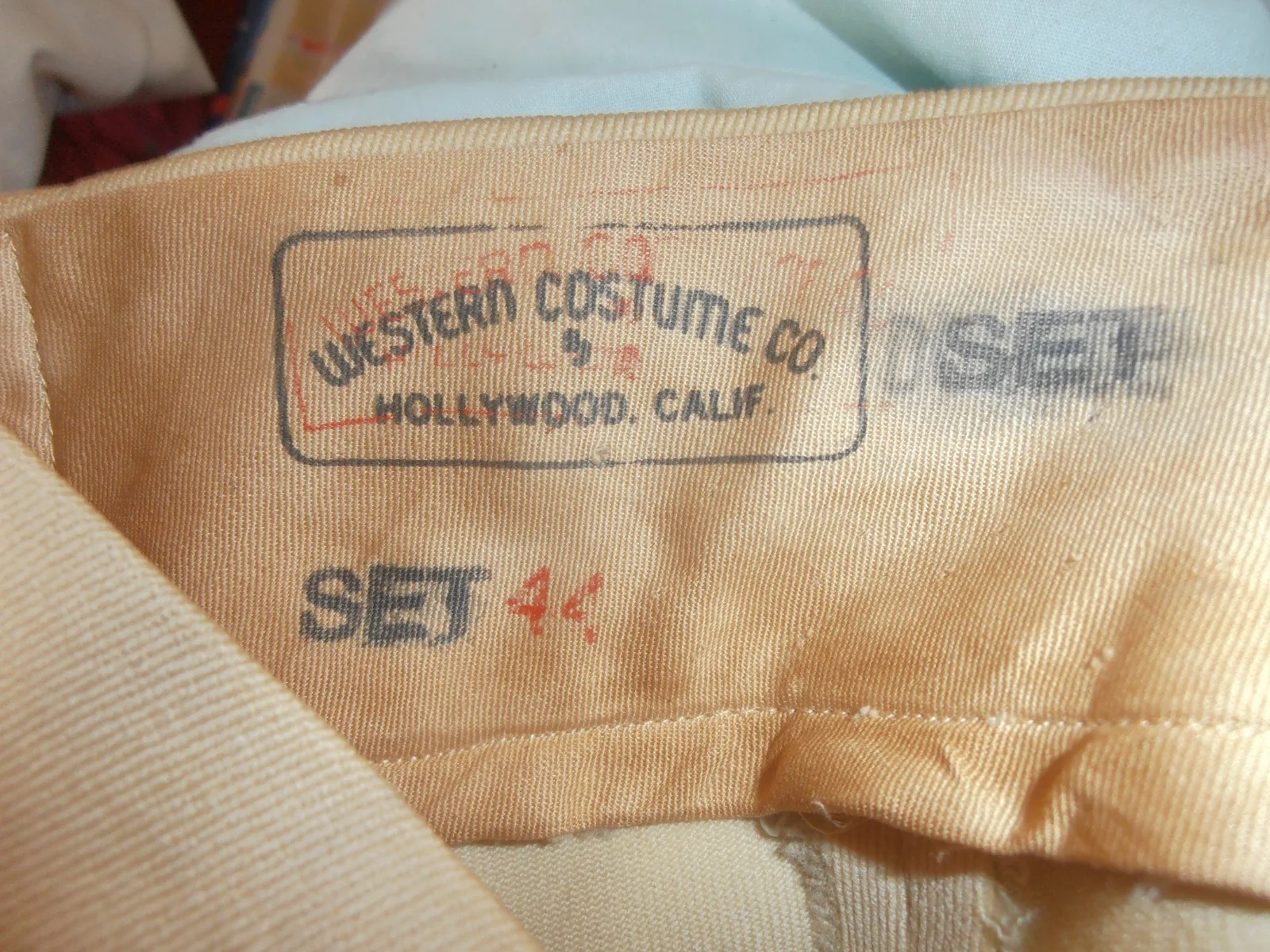 VERY RARE LAUREL & HARDY SCREEN WORN SWISS MISS(1938)DANCER'S TROUSERS, изображение 5