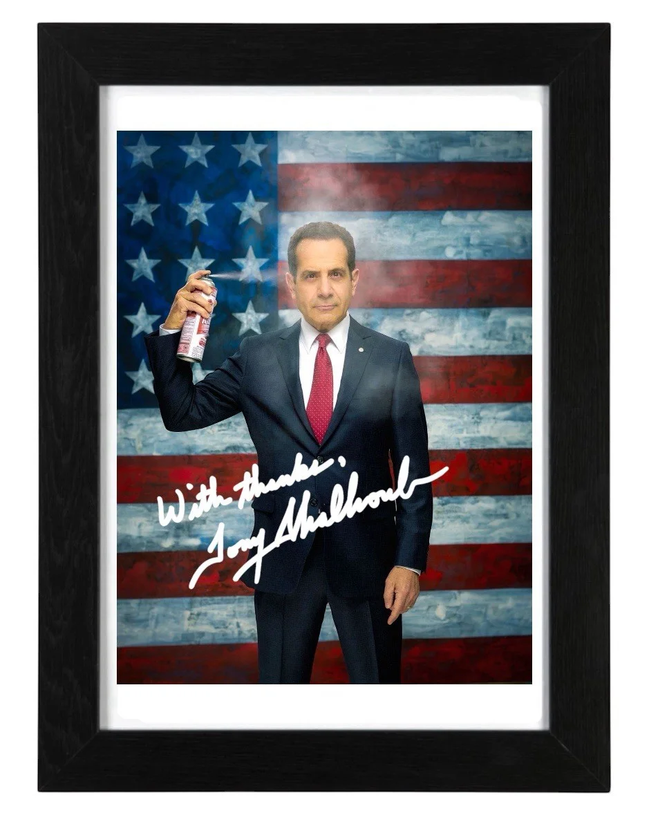 Tony Shalhoub Signed Autograph PHOTO Pre Print Film 6x4/A4/A4 Framed, изображение 2