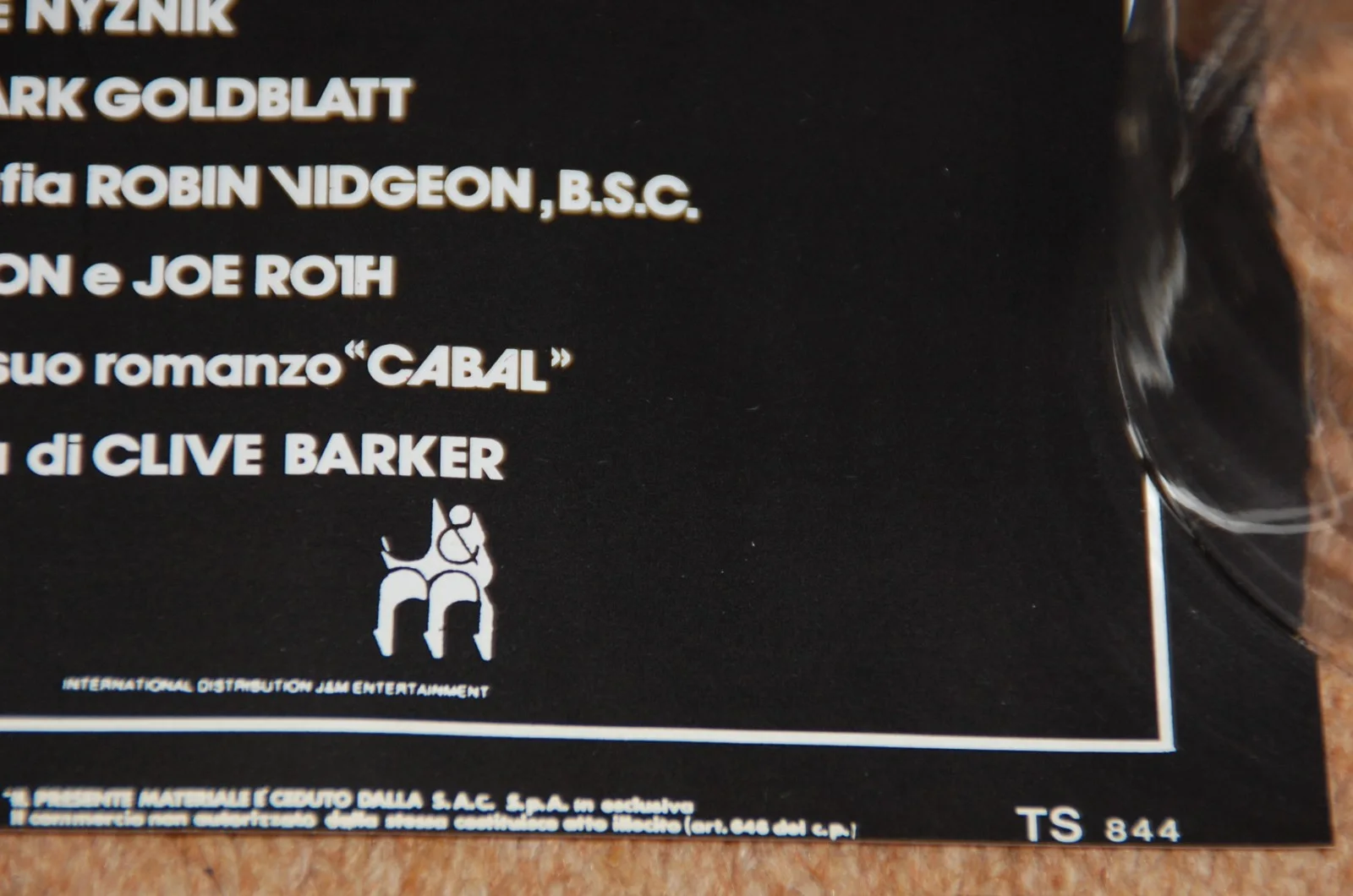 CABAL (NIGHTBREED) (1990) - RARE ORIG. ITALIAN FOTOBUSTA POSTER SET, изображение 4