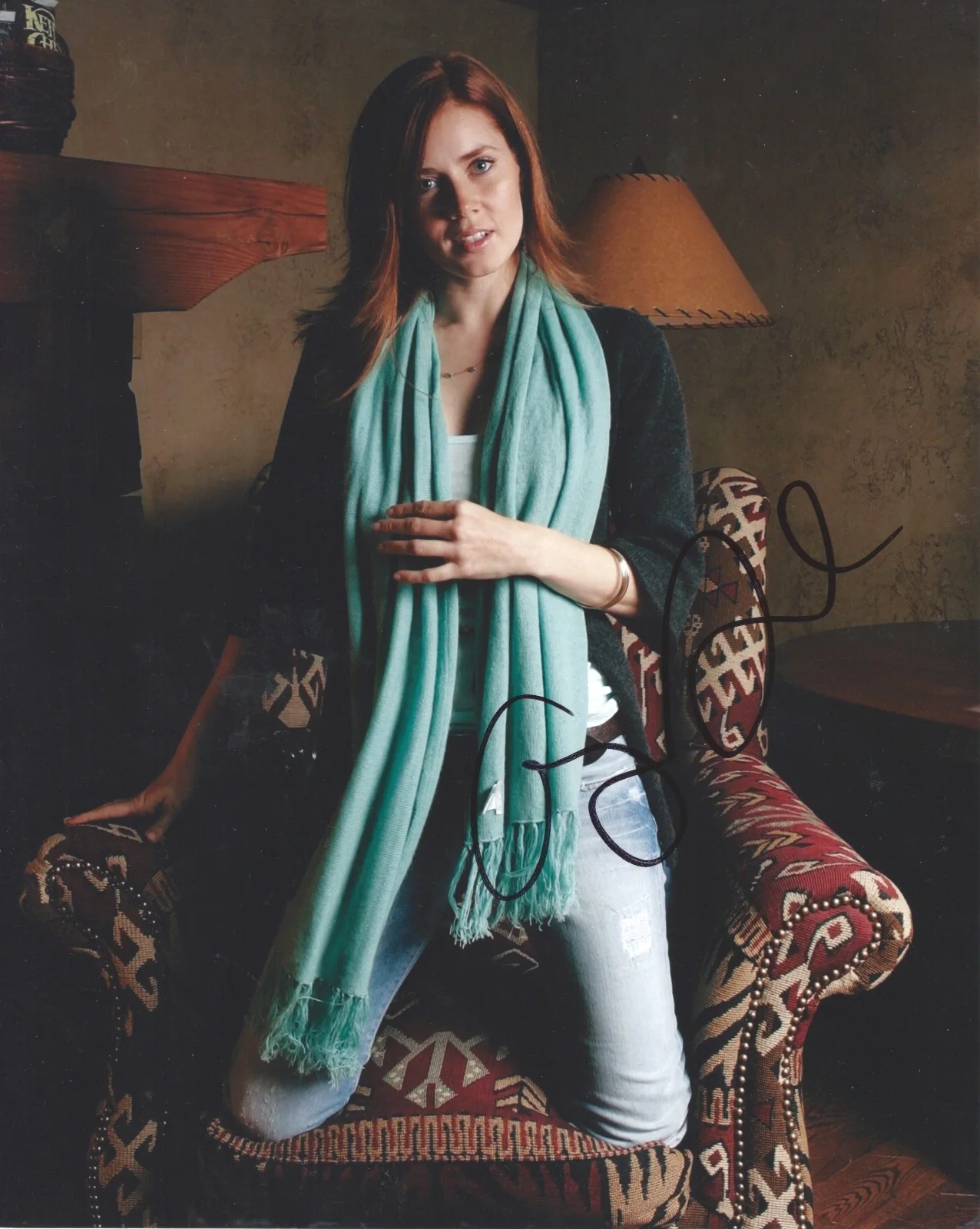 Amy Adams — Amy Adams signed Big Eyes 8x10 Photo - Arrival, Batman V Superman