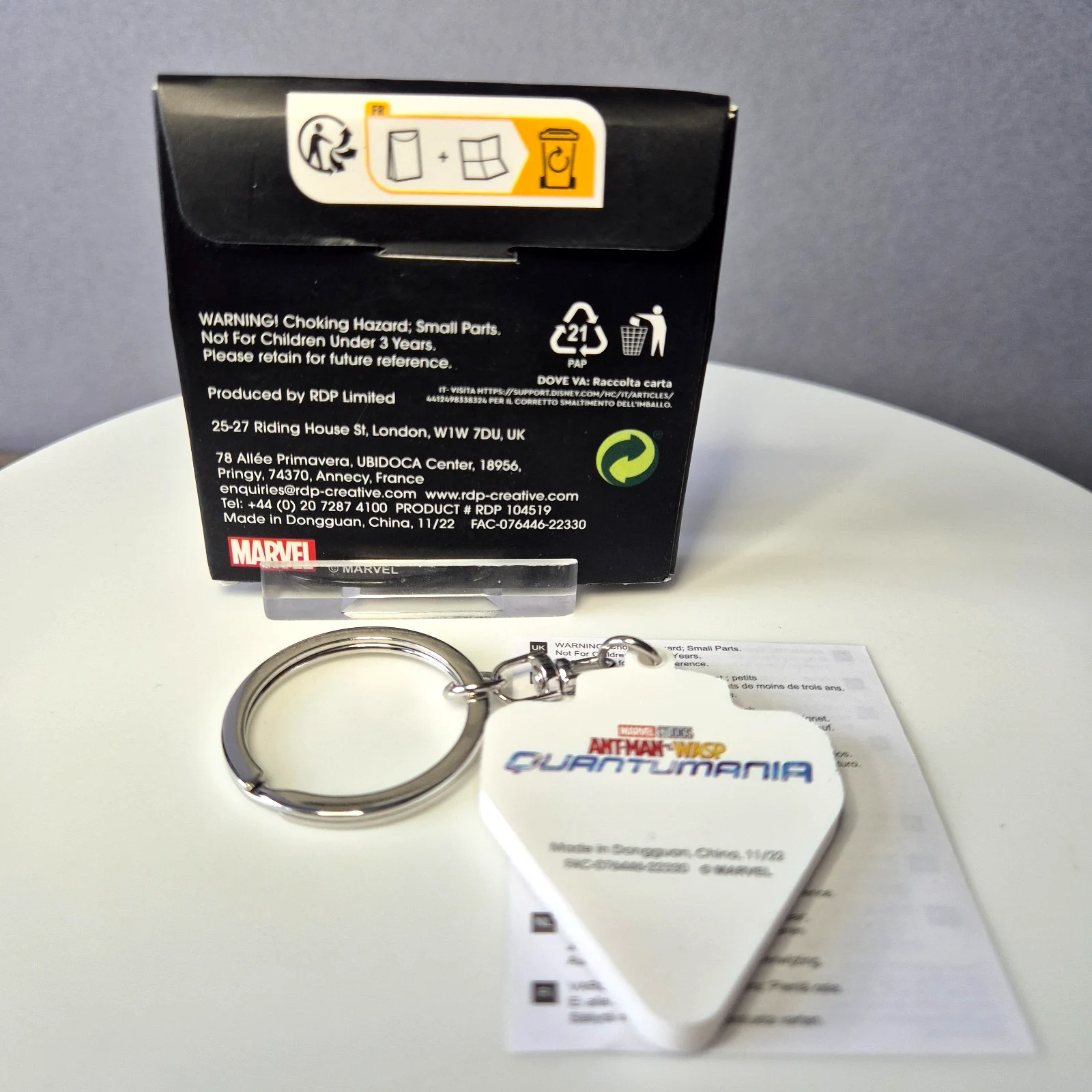 Marvel Ant man And The Wasp Quantumania Keyring Press Kit Promo Collectors, изображение 3