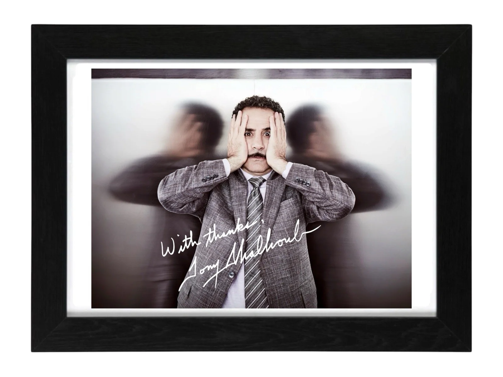 Tony Shalhoub Signed Autograph PHOTO Pre Print Film 6x4/A4/A4 Framed, image 2