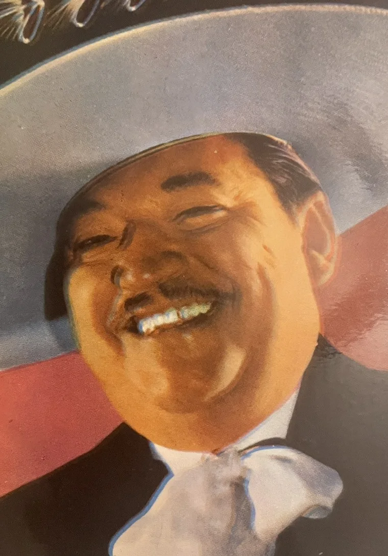 Juan Mendoza Autographed Promotional Card Mexican Singer Mariachi Rancheras, изображение 2