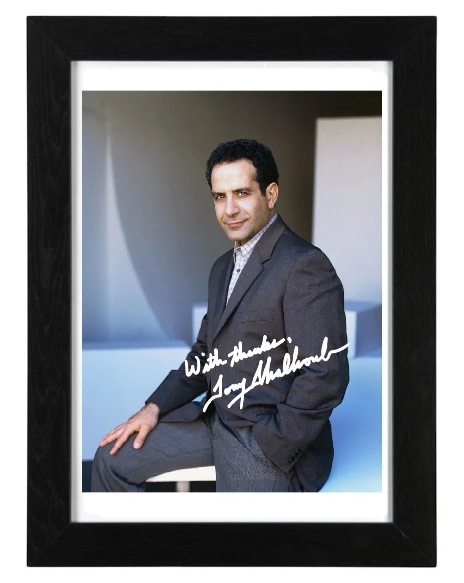 Tony Shalhoub Signed Autograph PHOTO Pre Print Film 6x4/A4/A4 Framed, изображение 3