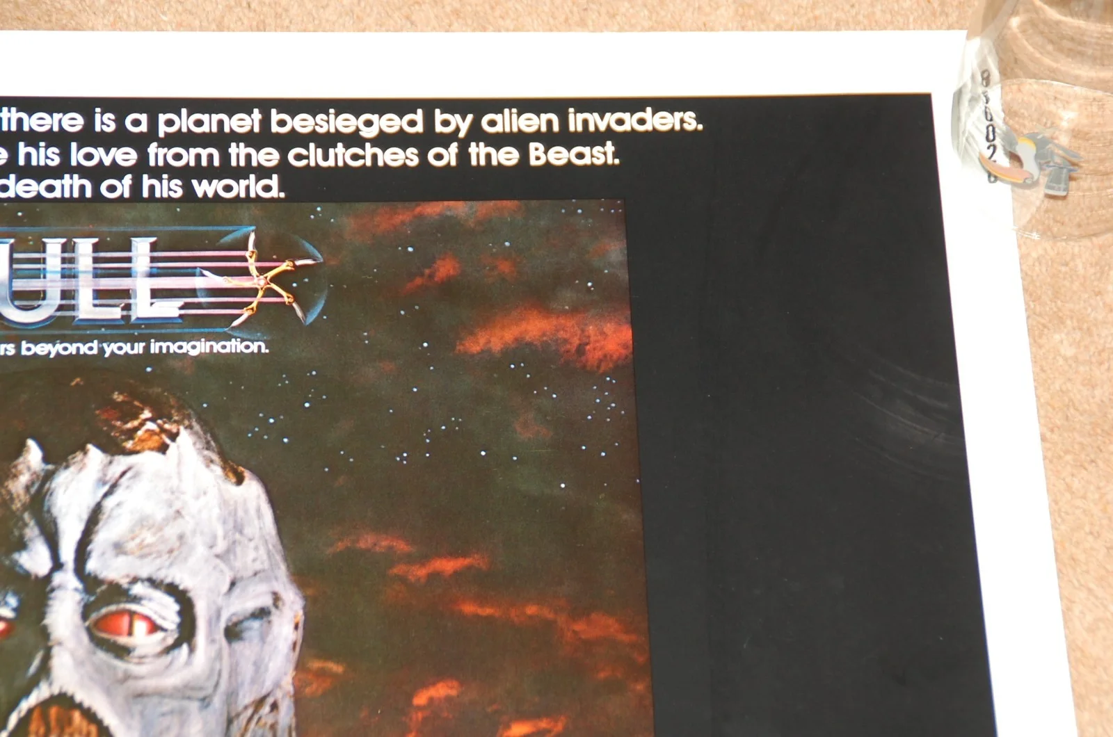 LYSETTE ANTHONY in KRULL (1983) - RARE ORIG. ROLLED US HALF-SHEET POSTER, изображение 3