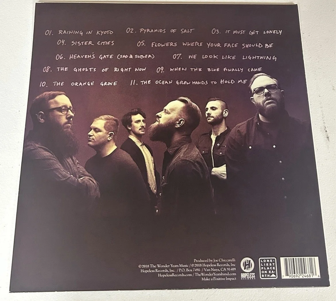 THE WONDER YEARS BAND AUTOGRAPHED SIGNED LP VINYL ALBUM WITH JSA COA # CM86147, изображение 2